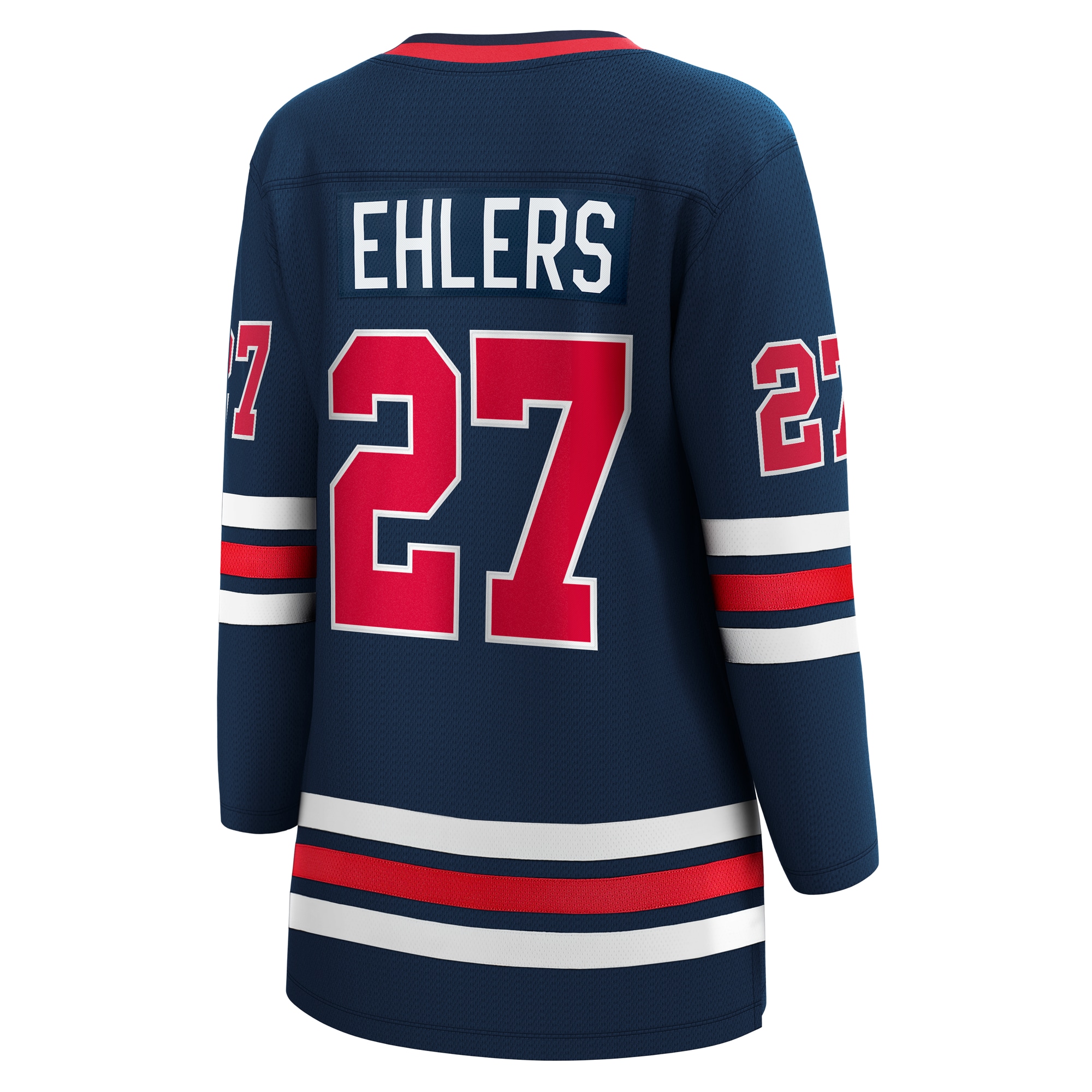 Winnipeg Jets Nikolaj Ehlers Navy Premier Breakaway Player NHL Jersey Women's