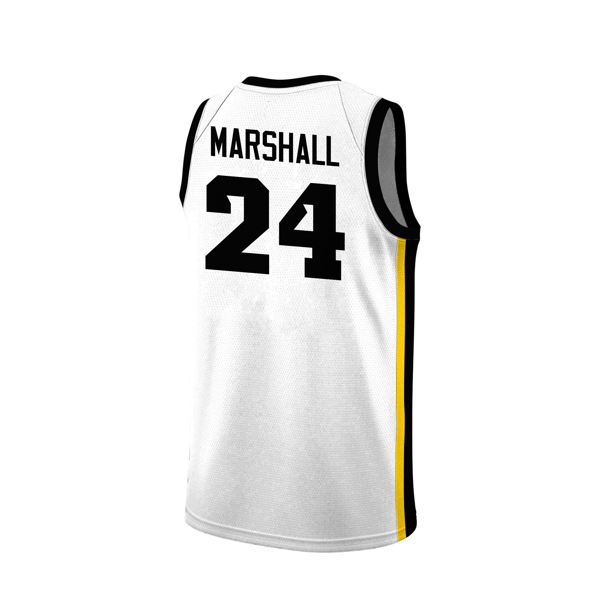 Gabbie Marshall 24 Iowa Hawkeyes 2024 White Unisex NCAA Jersey Unisex