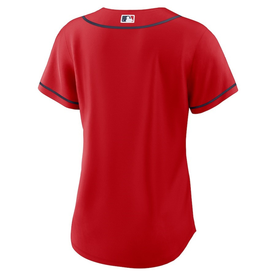 Atlanta Braves Alternate Team Red MLB Jersey Women's