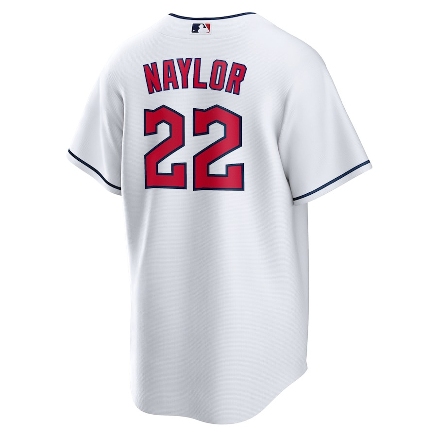 Josh Naylor 22 Cleveland Guardians Home White MLB Jersey Men's
