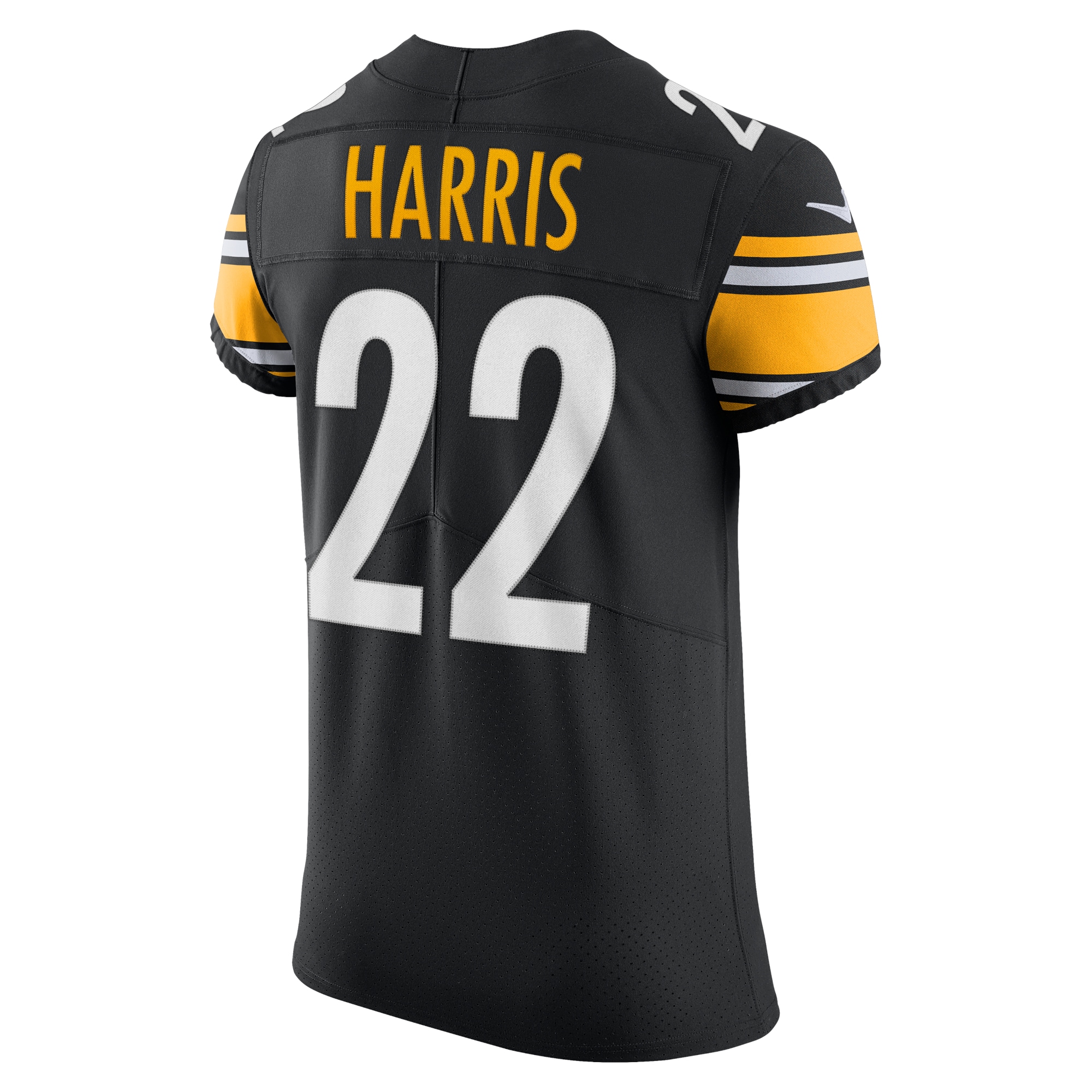 Pittsburgh Steelers Najee Harris Black Vapor Elite NFL Jersey Men's