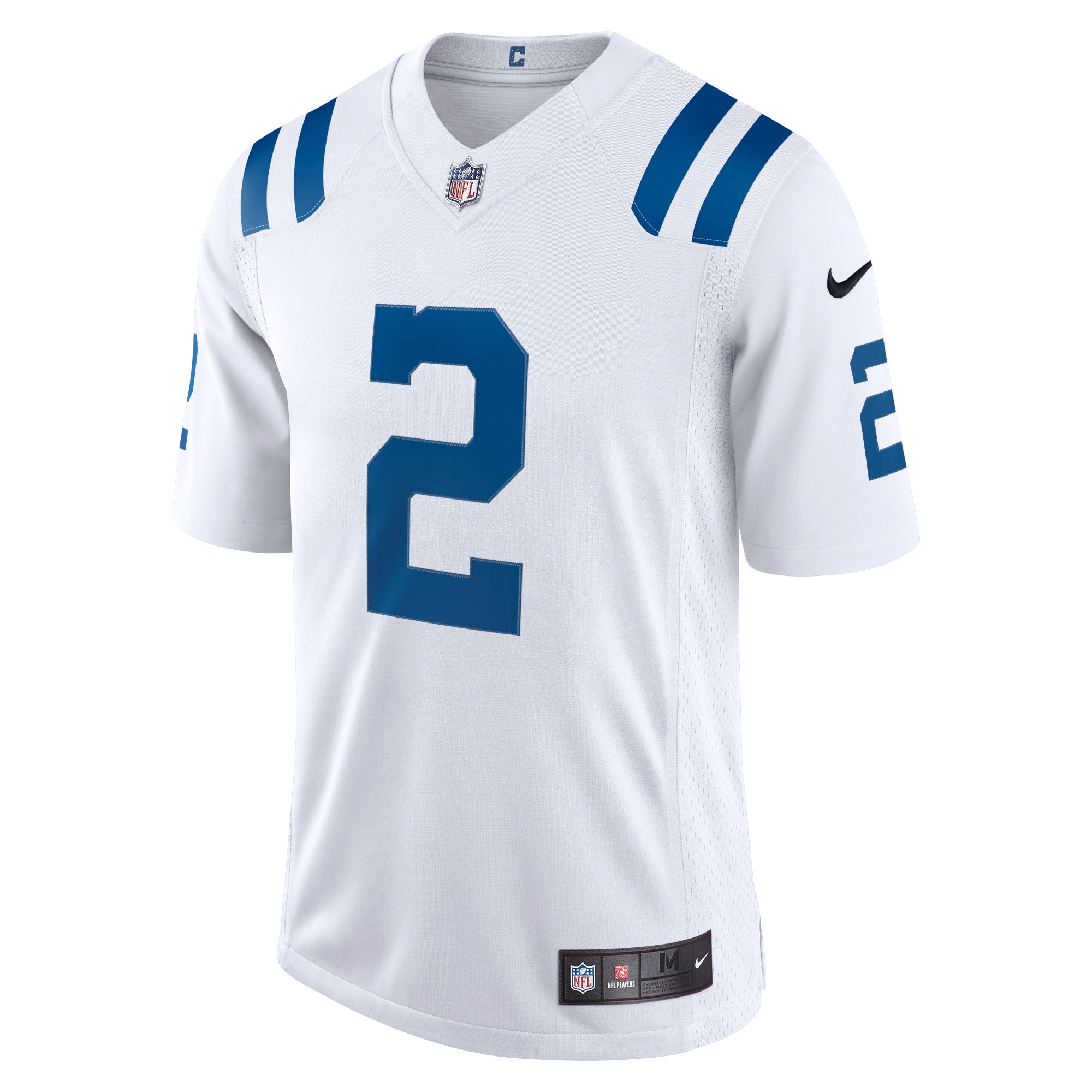 Indianapolis Colts Carson Wentz White Vapor Limited NFL Jersey Men's