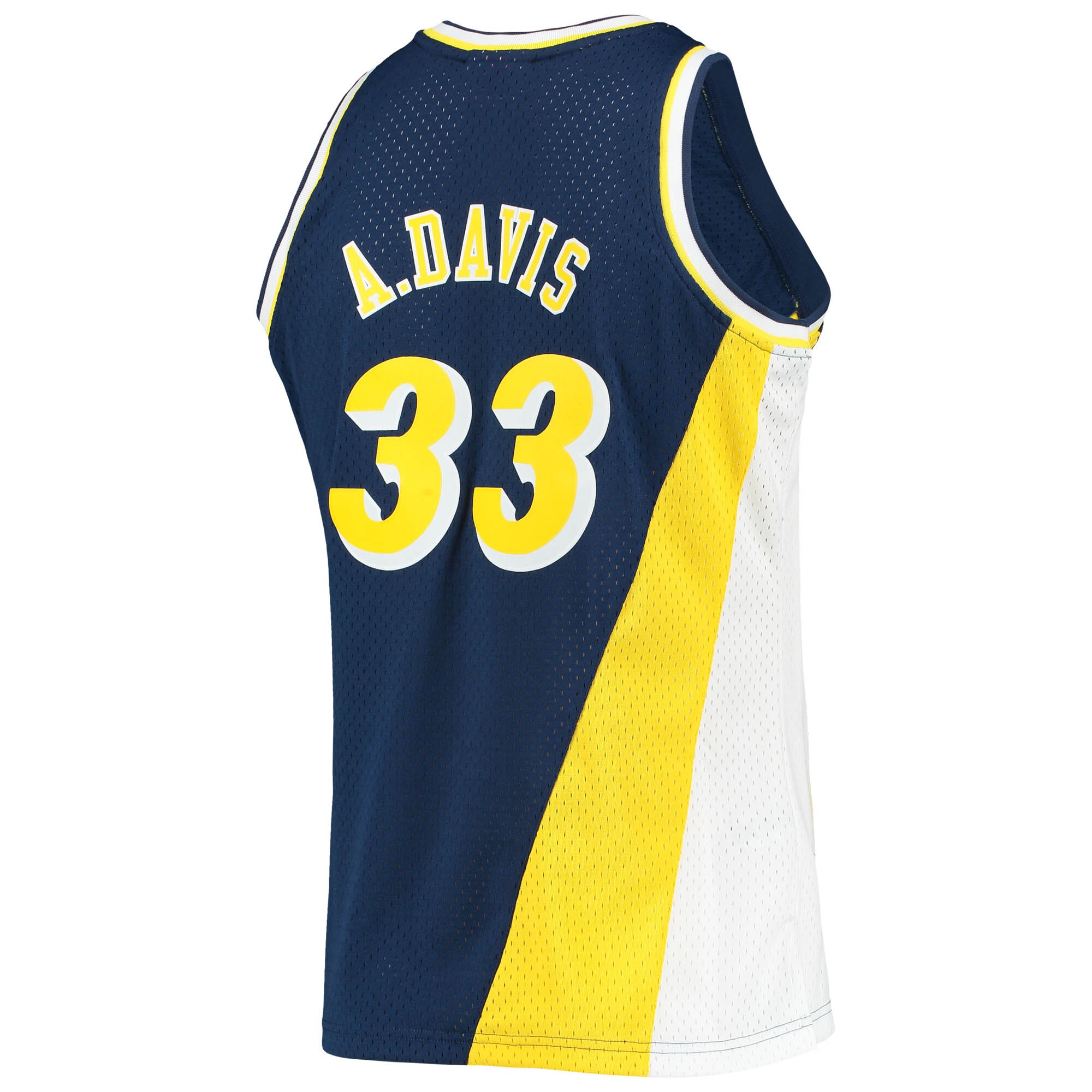 Mitchell Ness Antonio Davis Navy Indiana Pacers 1996/97 Hardwood Classics Swingman NBA Jersey Men's