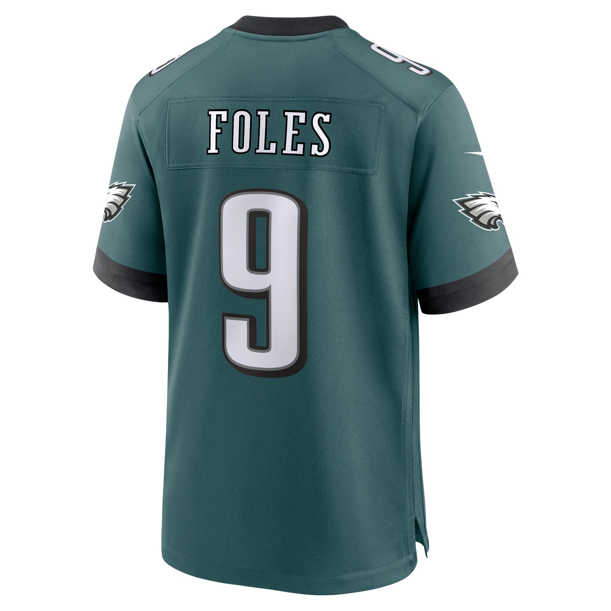 Philadelphia Eagles Nick Foles Midnight Green Team Retired Player Game NFL Jersey Men's