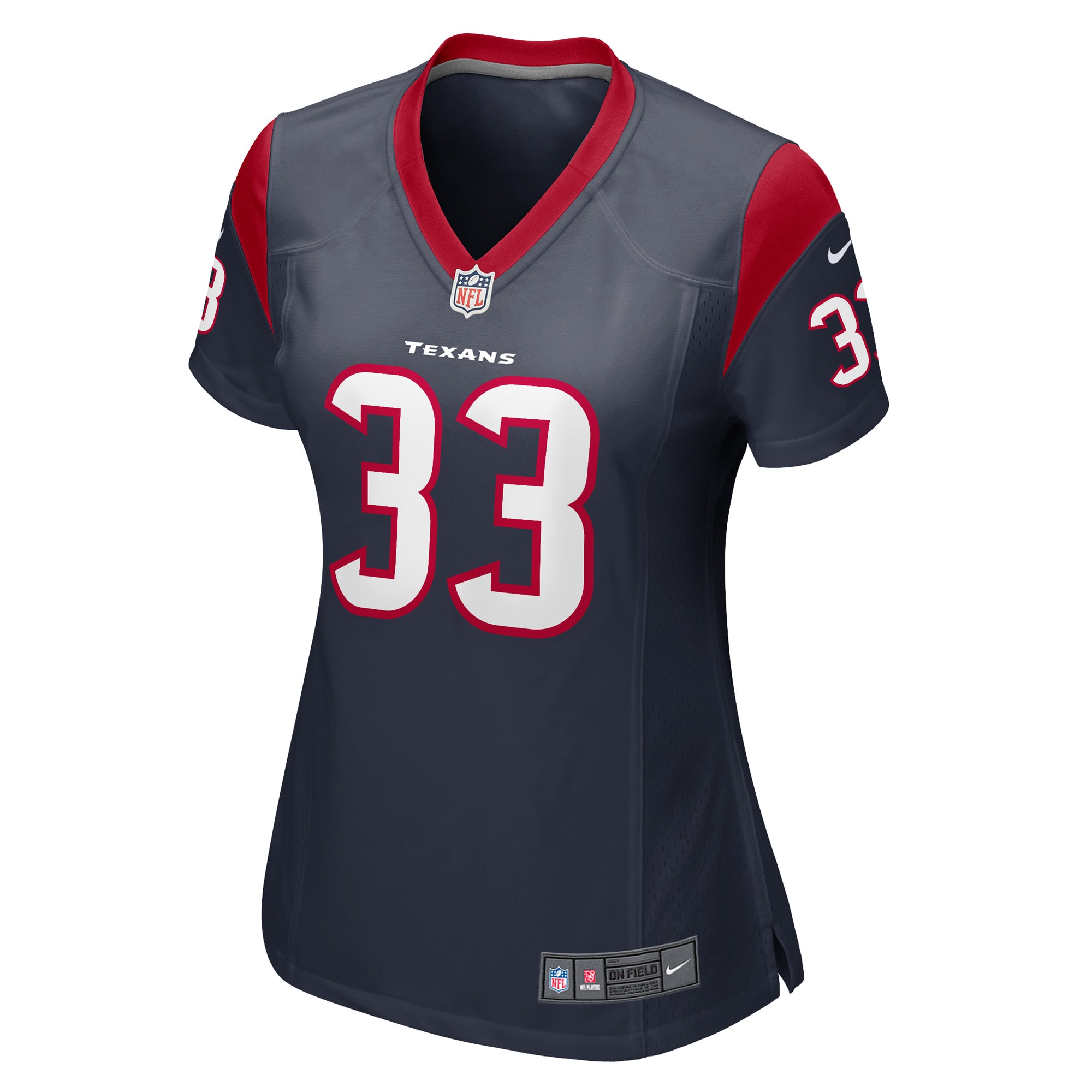Houston Texans Dare Ogunbowale Navy Game Player NFL Jersey Women's