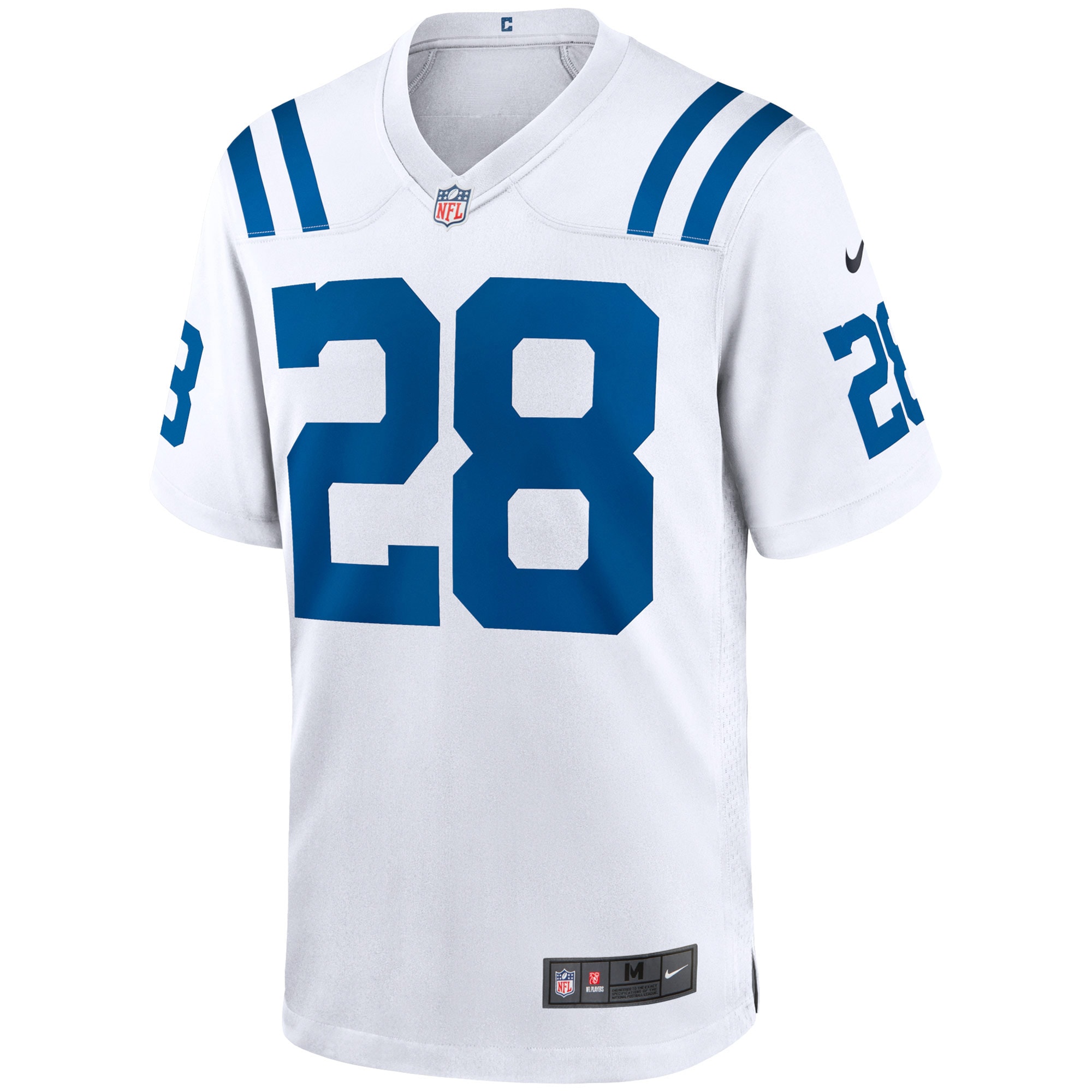 Indianapolis Colts Jonathan Taylor White Game NFL Jersey Men's