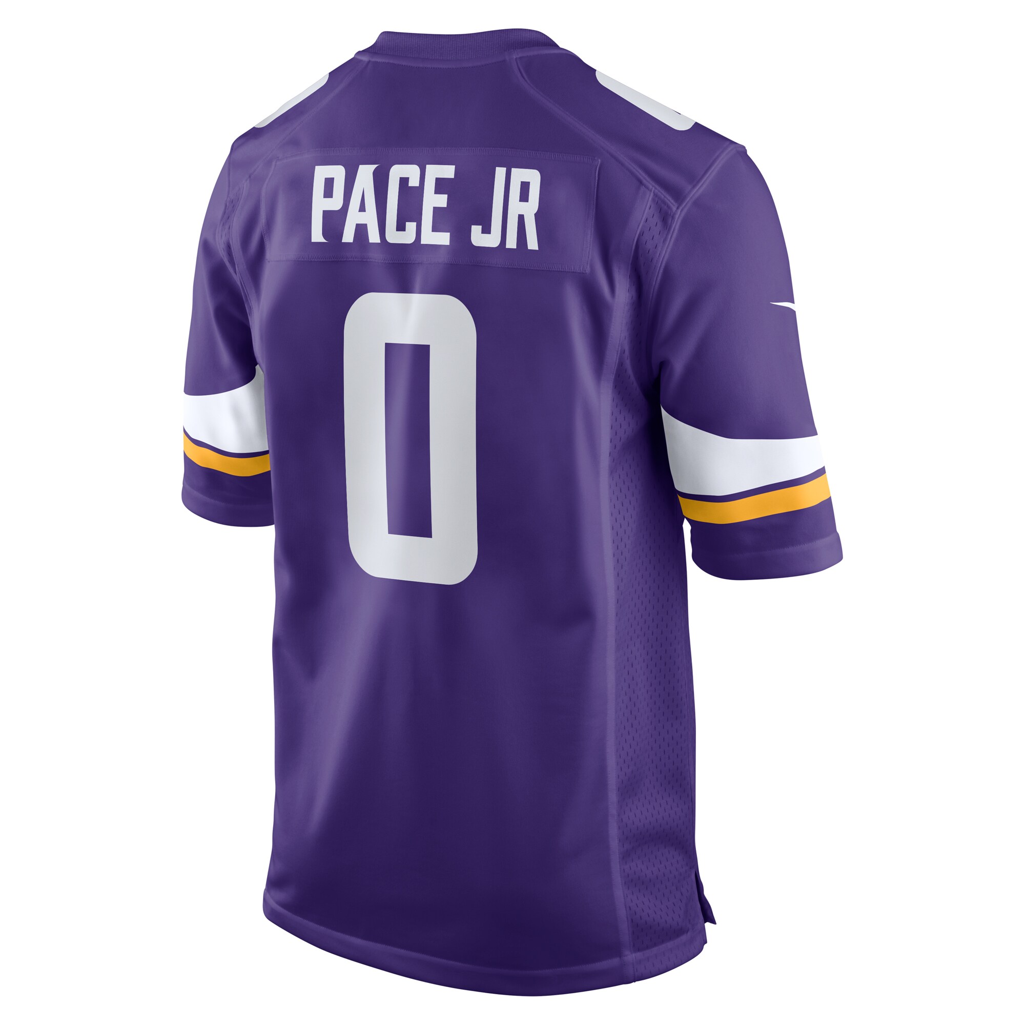 Minnesota Vikings Ivan Pace Jr Purple Game NFL Jersey Men's