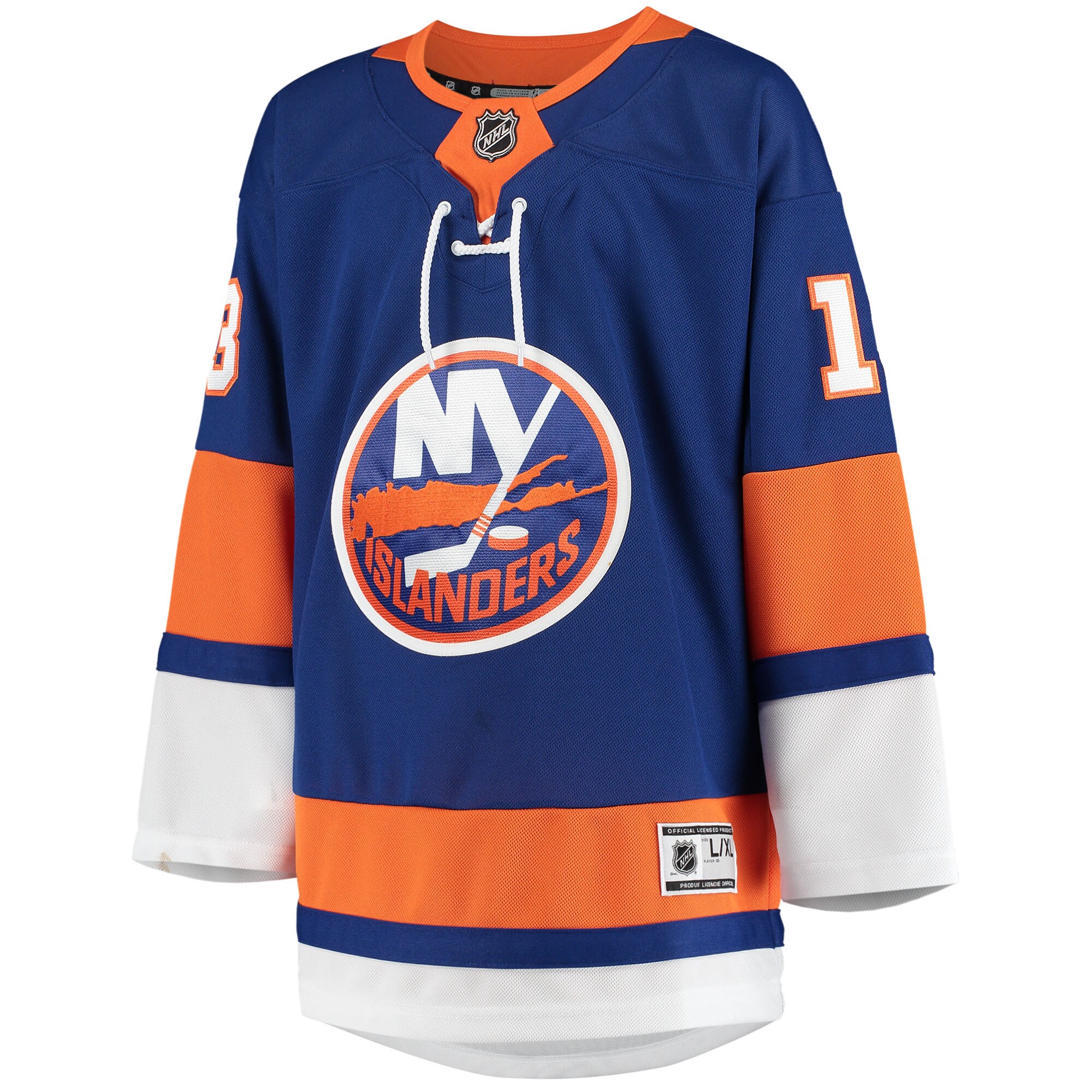 New York Islanders Mathew Barzal Royal Home Premier Player NHL Jersey Youth