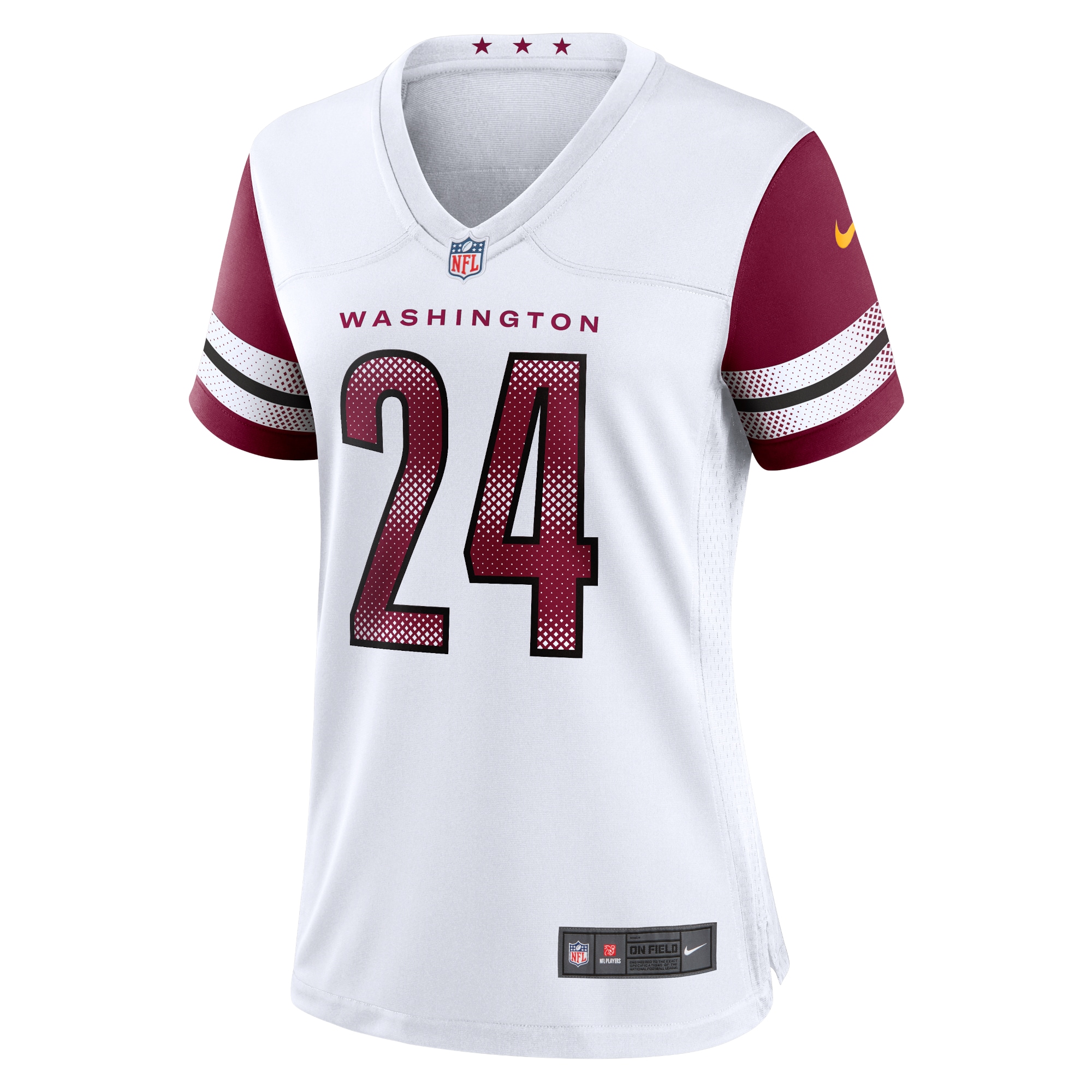 Washington Commanders Antonio Gibson White Game NFL Jersey Women's