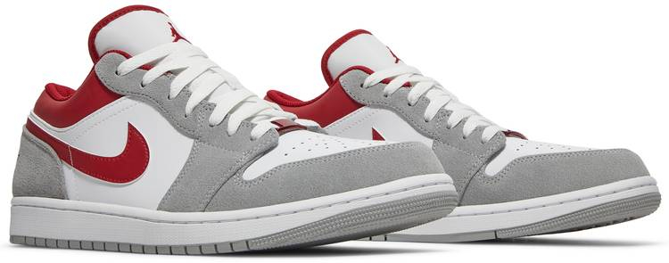 Air Jordan 1 Low SE Light Smoke Grey Gym Red DC6991-016