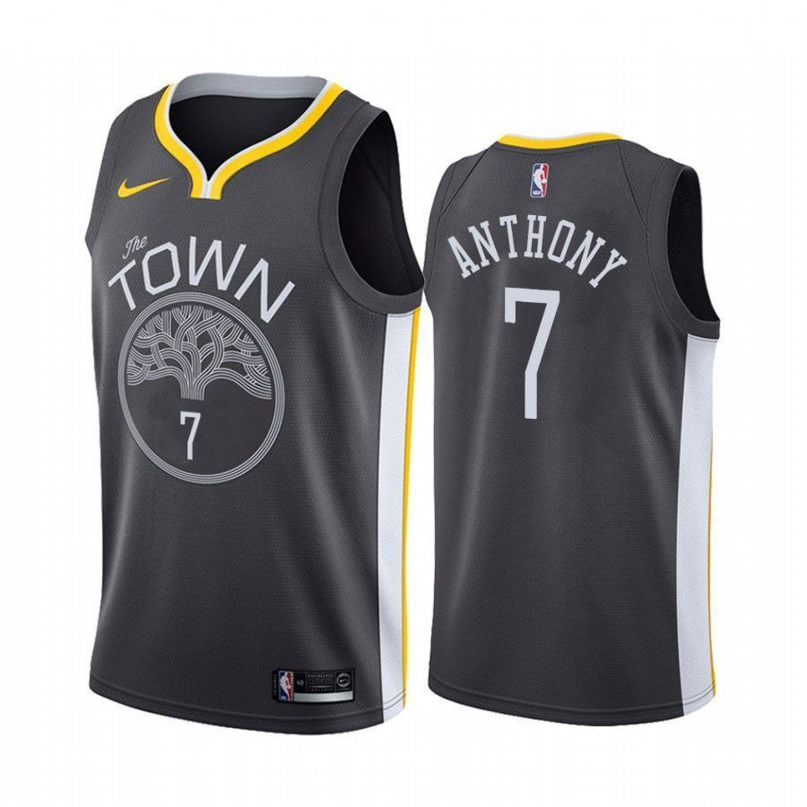 Golden State Warriors Carmelo Anthony 7 City NBA Jersey Men's