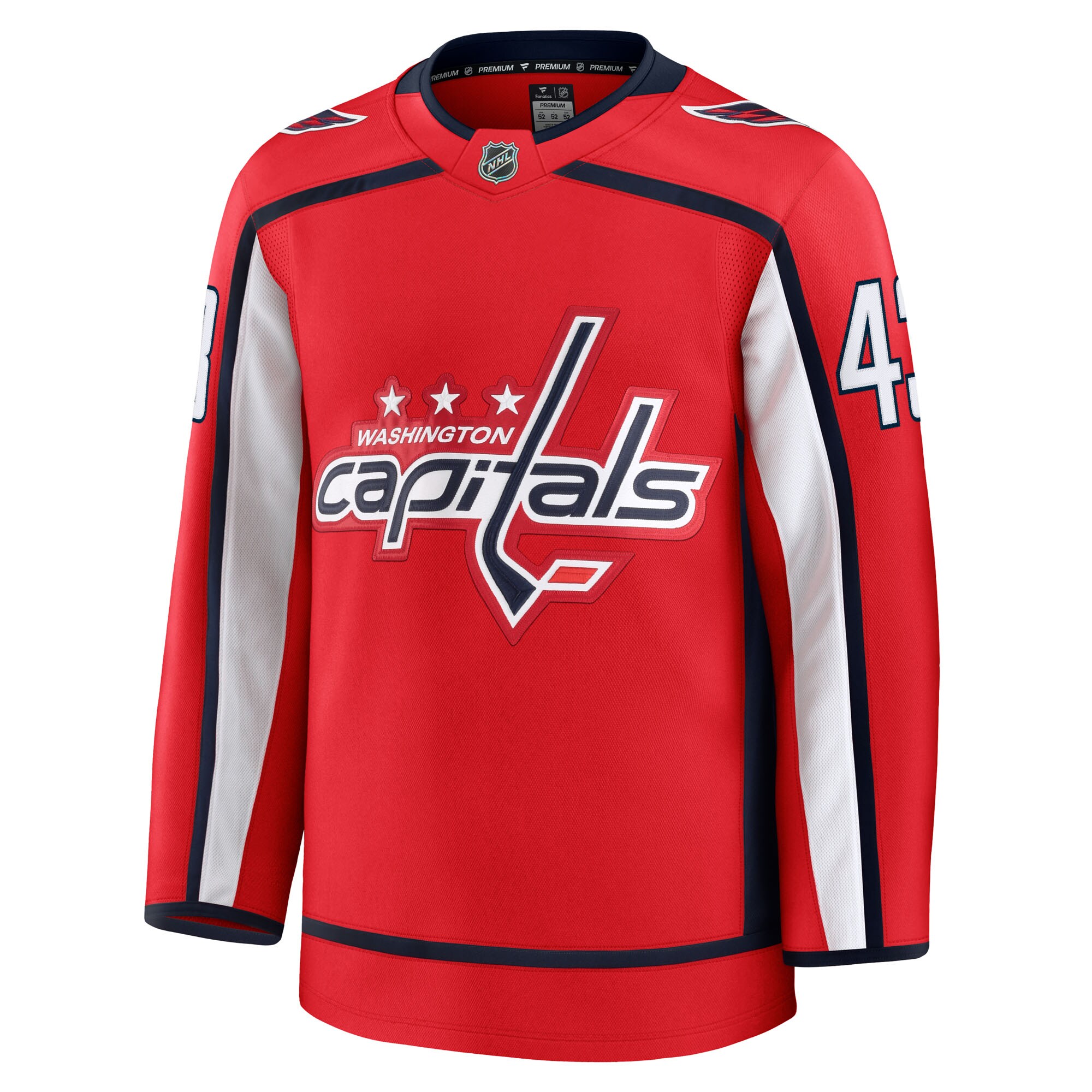 Washington Capitals Tom Wilson Red Home Premium NHL Jersey Men's