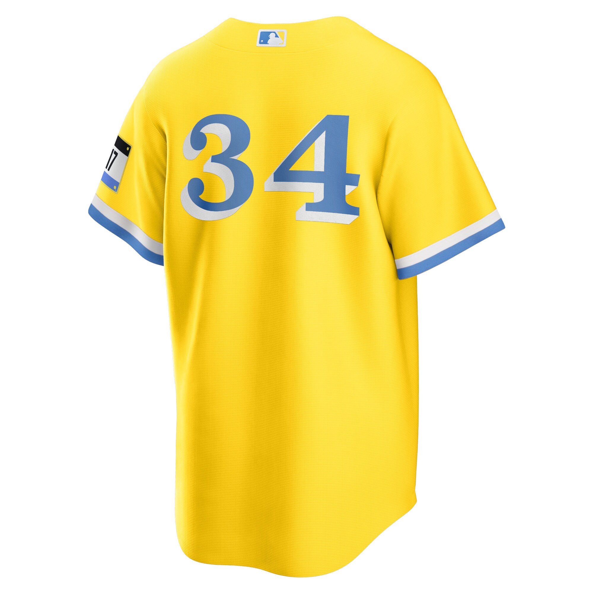 Boston Red Sox David Ortiz Gold Retired Player City Connect MLB Jersey Men's