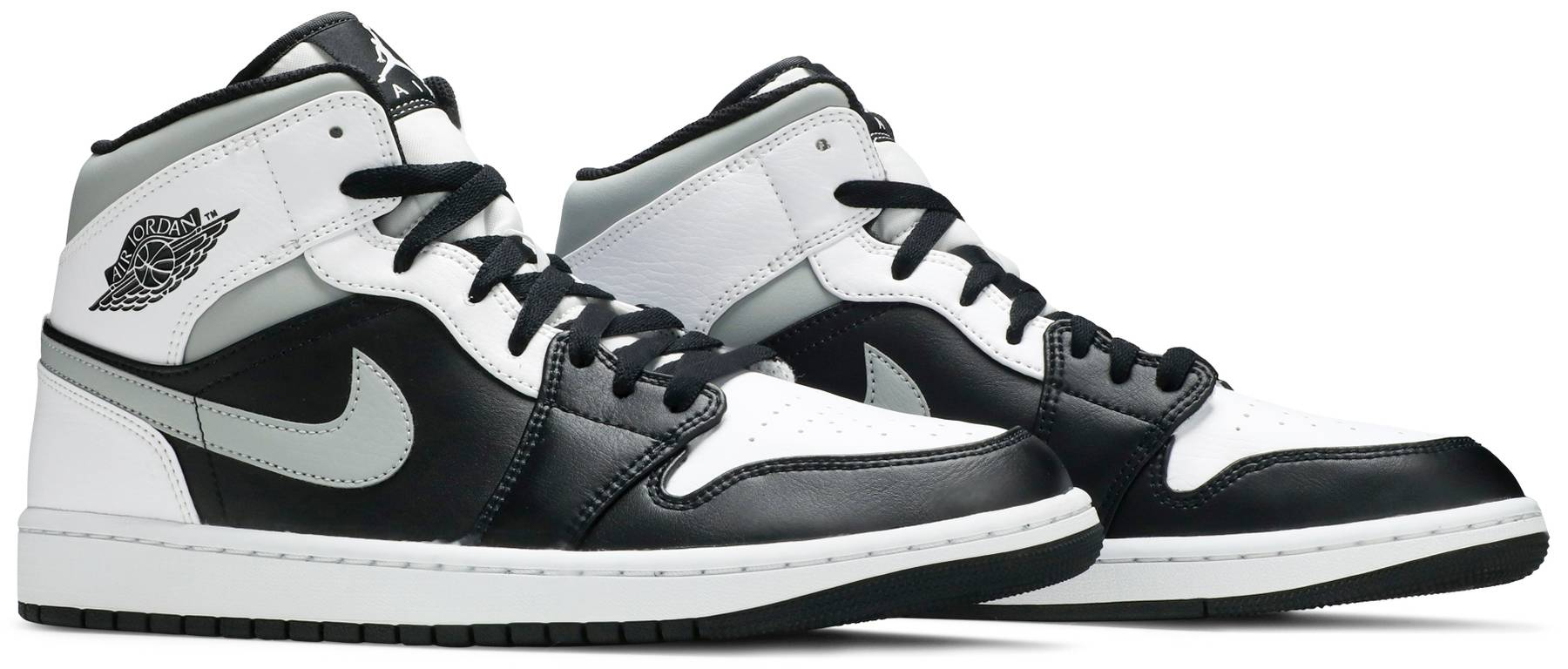 Air Jordan 1 Mid White Shadow 554724-073