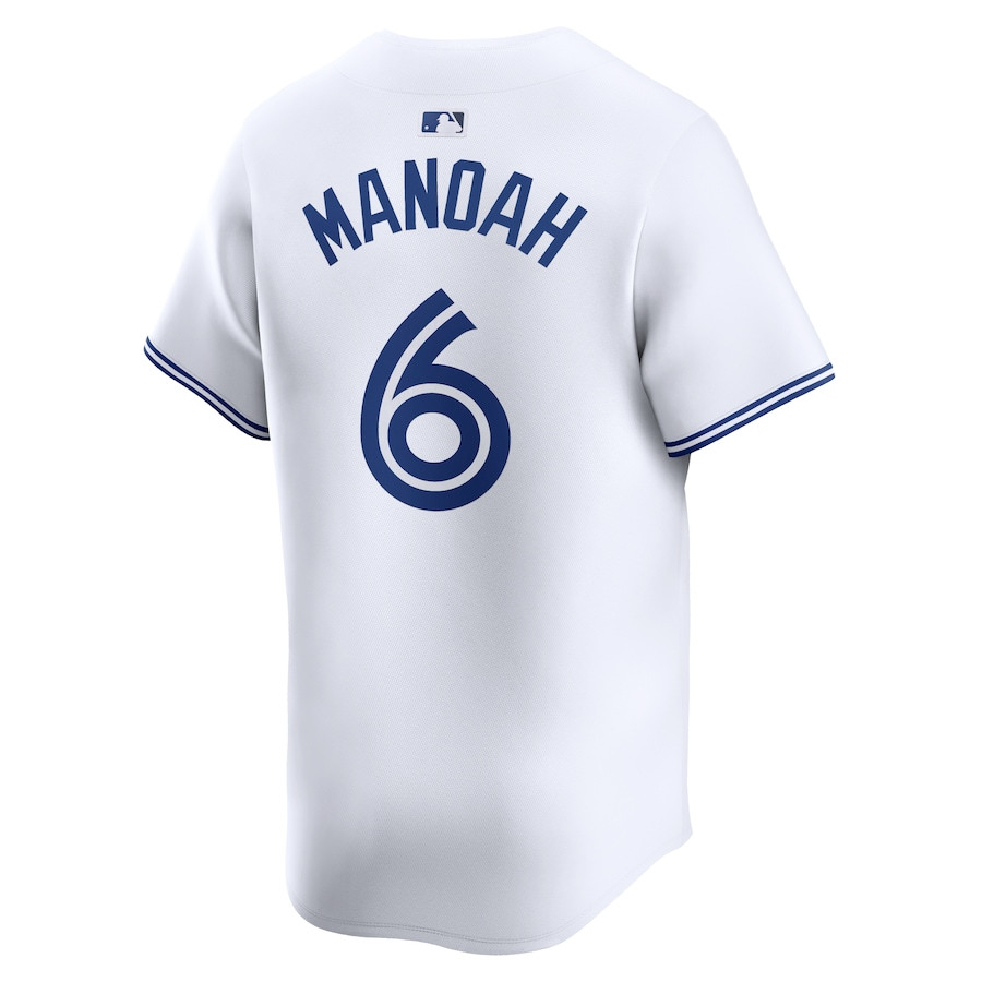 Alek Manoah 6 Toronto Blue Jays Home Limited Player White MLB Jersey Men's