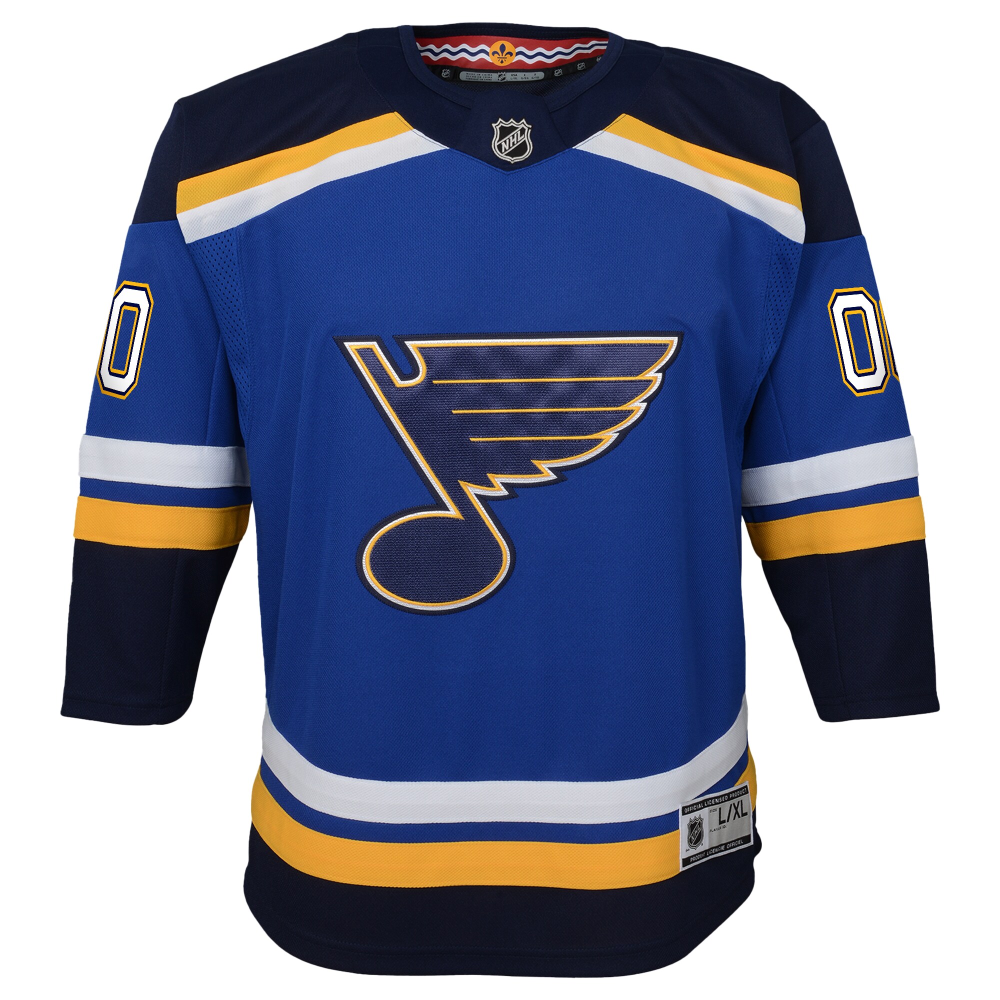 St. Louis Blues Blue Home Premier Custom NHL Jersey Youth