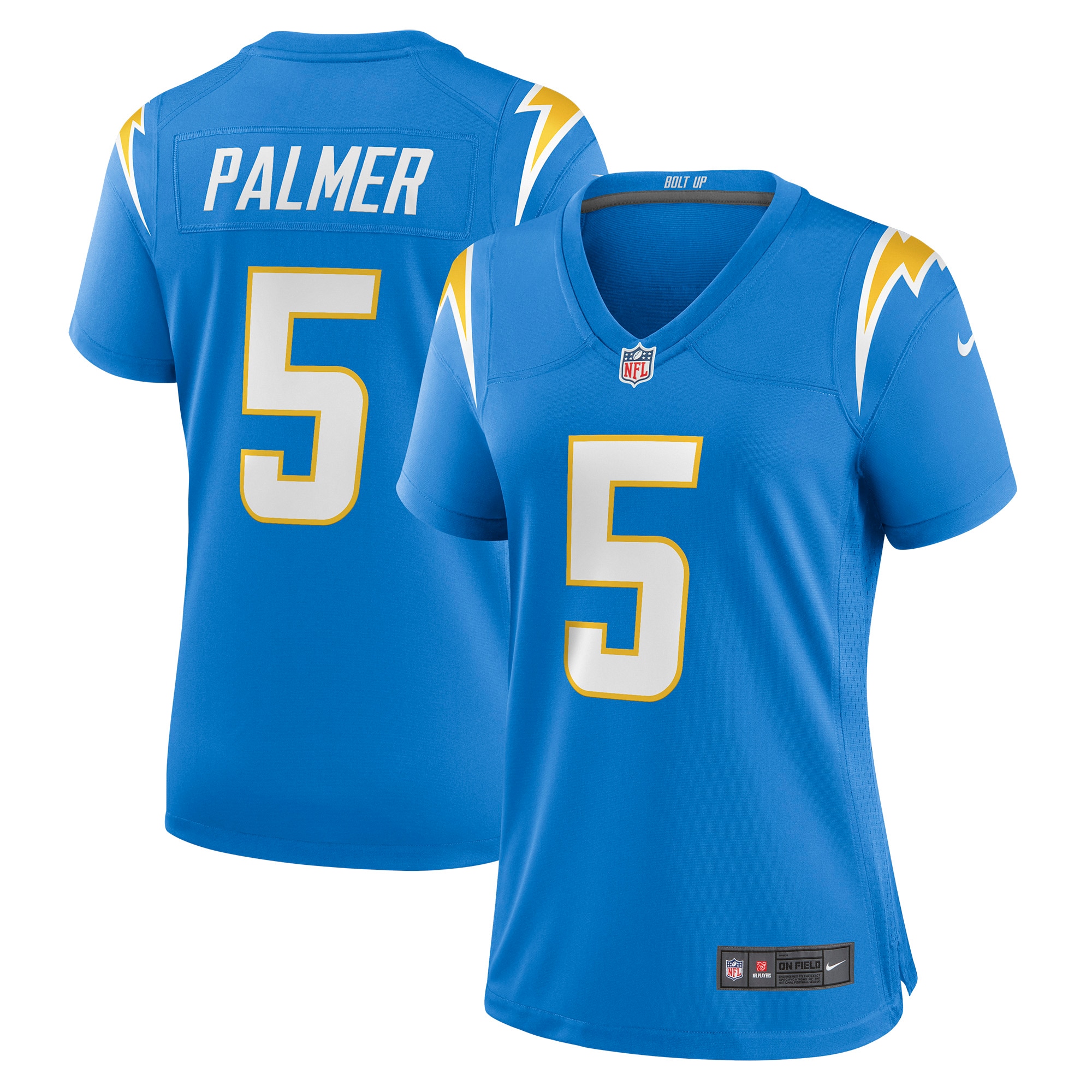 Los Angeles Chargers Joshua Palmer Powder Blue Game Player NFL Jersey Women's