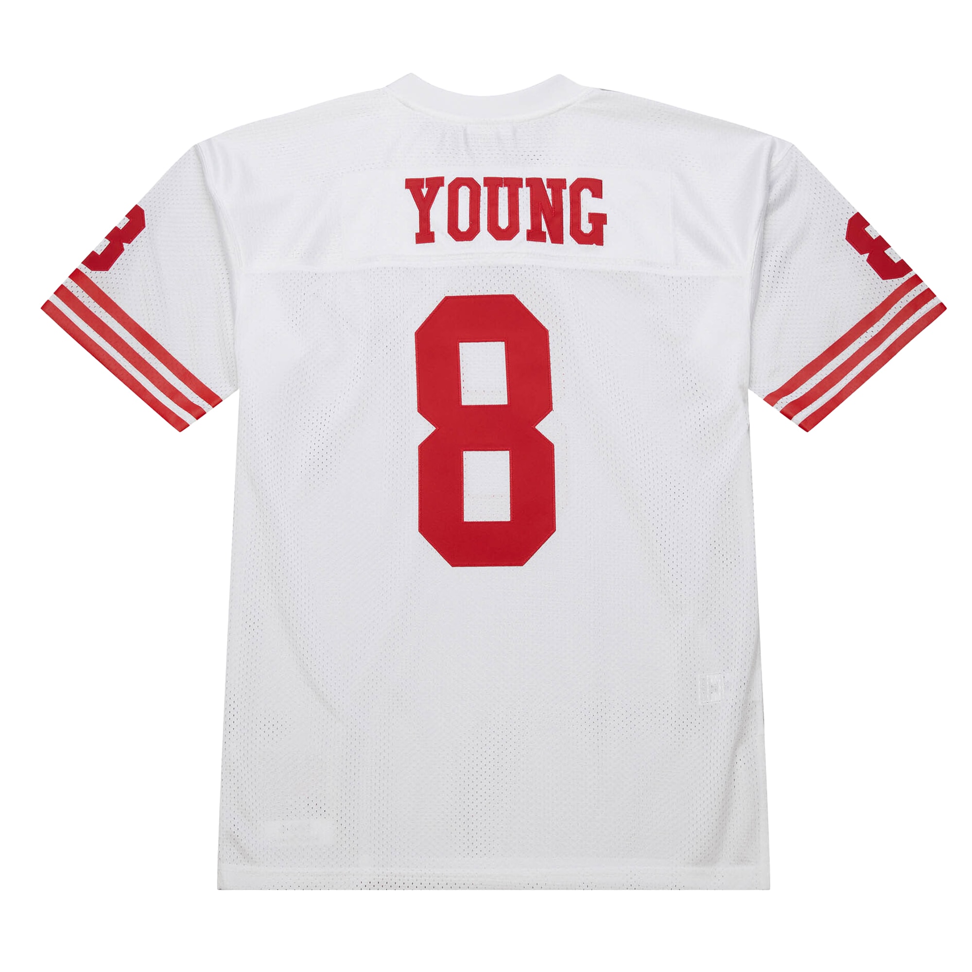 San Francisco 49ers 1994 Steve Young Mitchell Ness White Throwback Retired Player NFL Jersey Men's