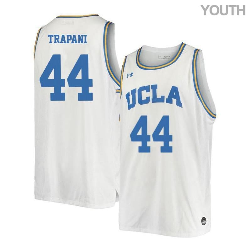 44 Tyler Trapan White Retro Elite UCLA Bruins NCAA Jersey Youth