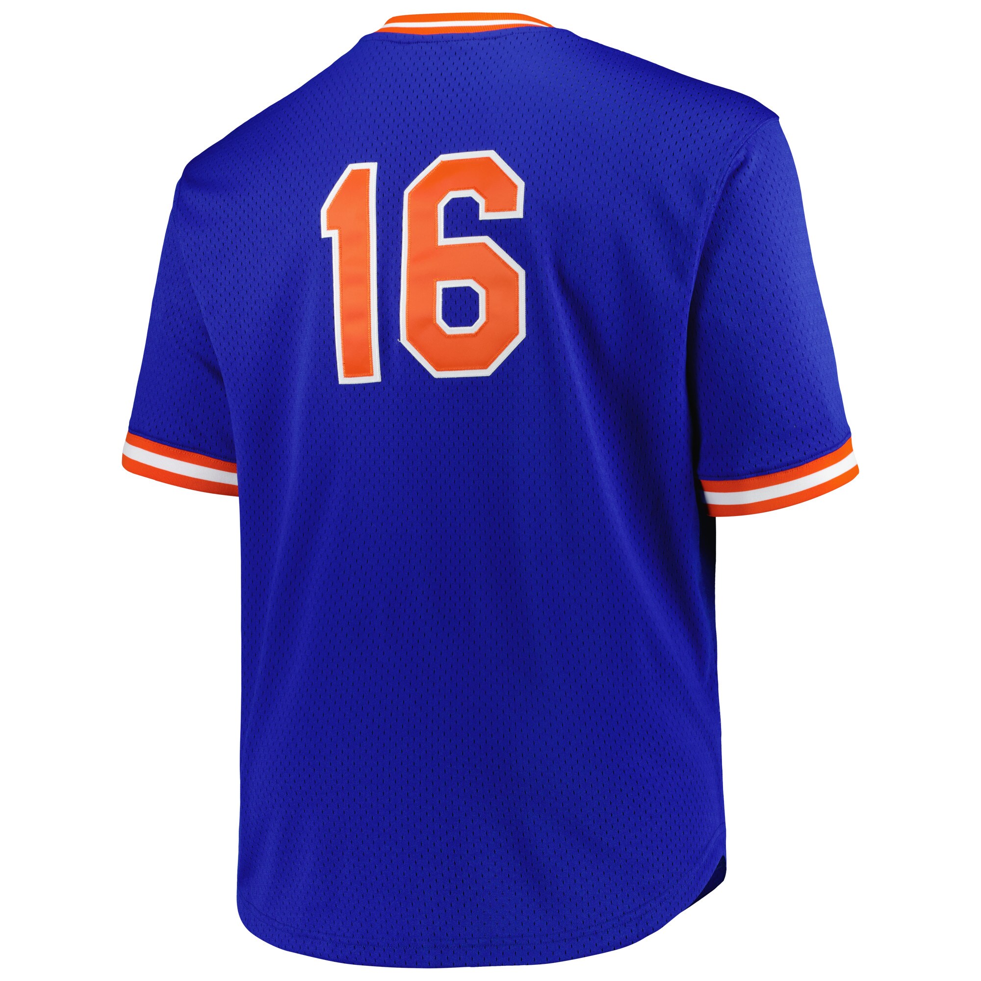 New York Mets Dwight Gooden Profile Royal Big Tall Cooperstown Collection Mesh Batting Practice MLB Jersey Men's