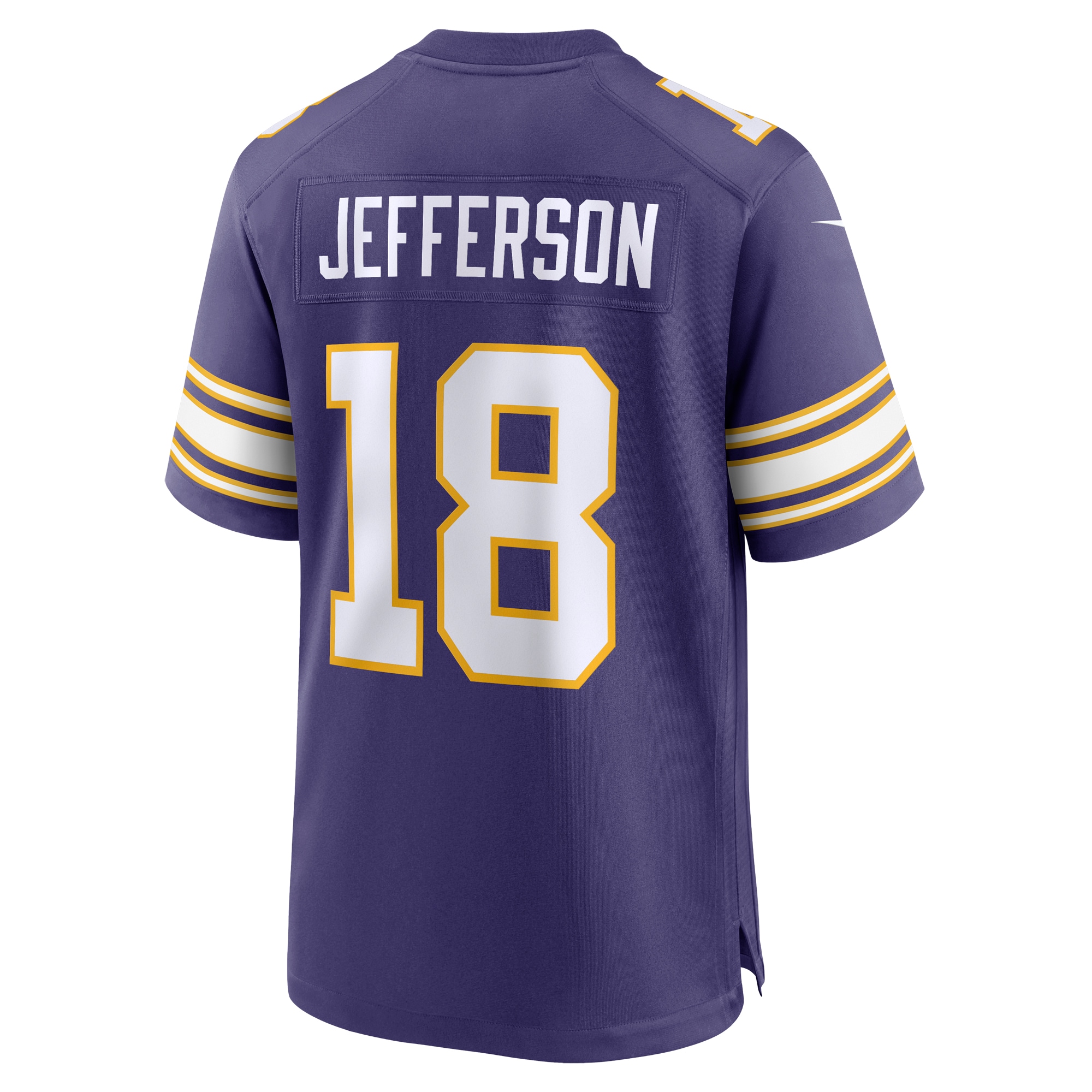 Minnesota Vikings Justin Jefferson Purple Classic Player Game NFL Jersey Men's