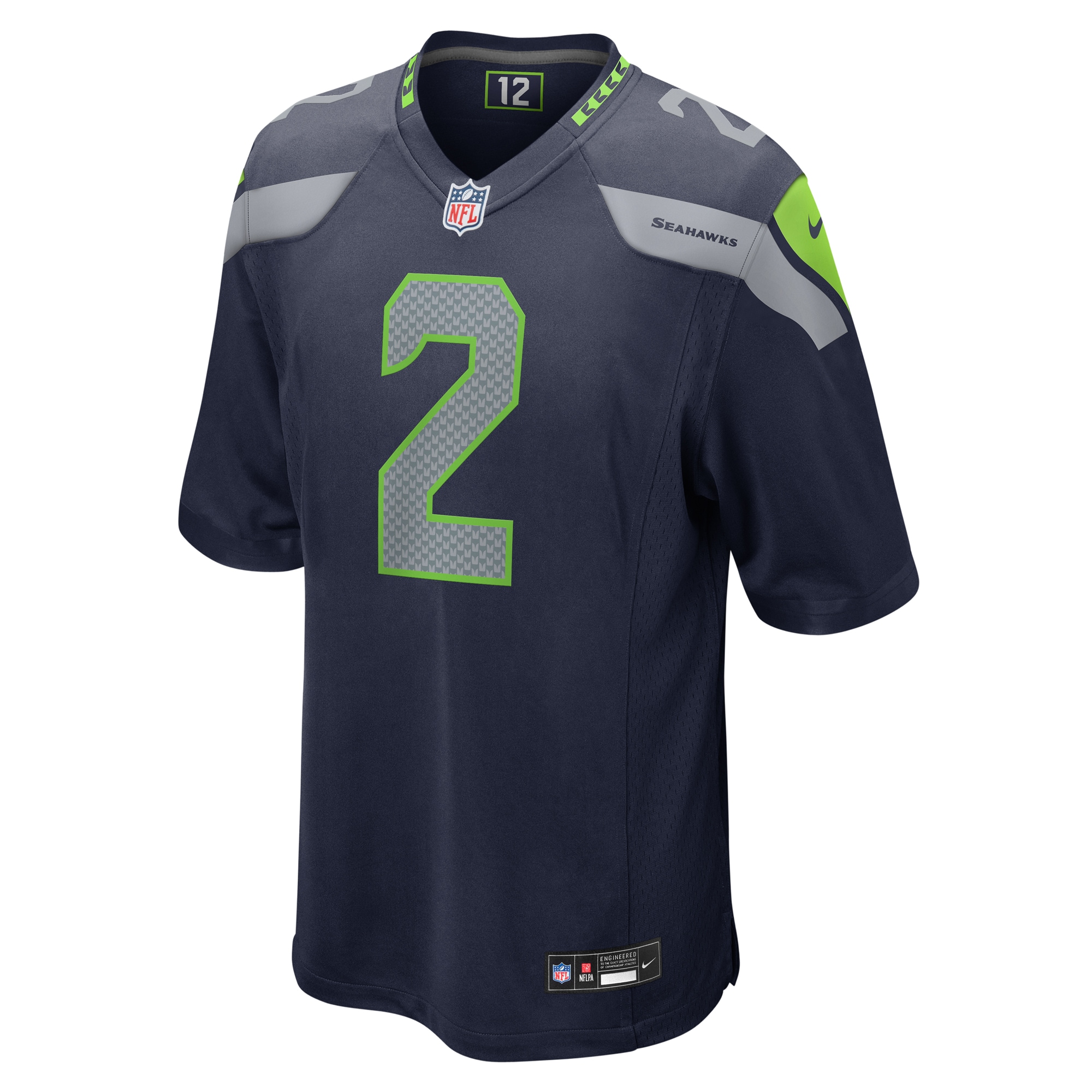 Seattle Seahawks Rayshawn Jenkins College Navy Game NFL Jersey Men's