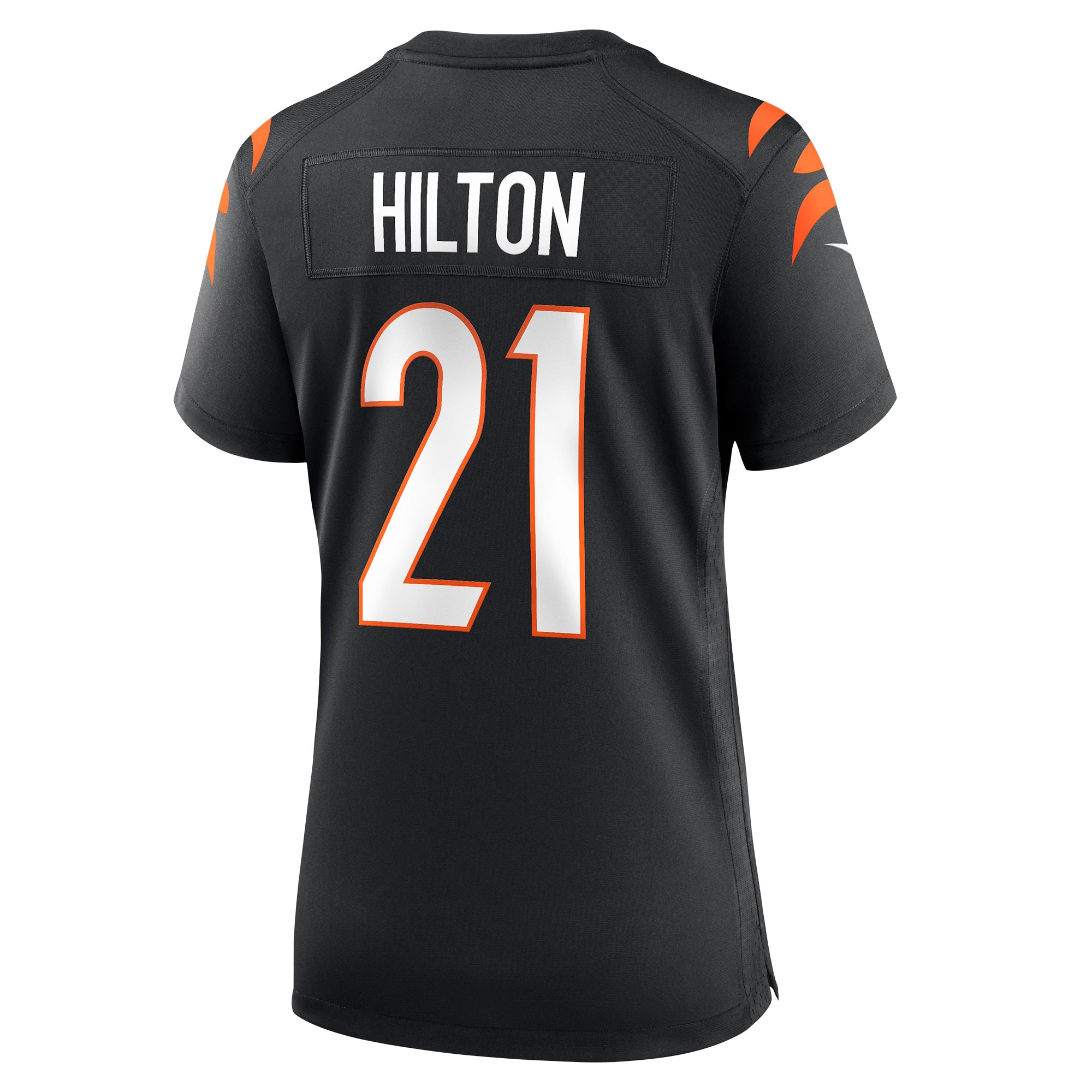 Cincinnati Bengals Mike Hilton Black Game Player NFL Jersey Women's