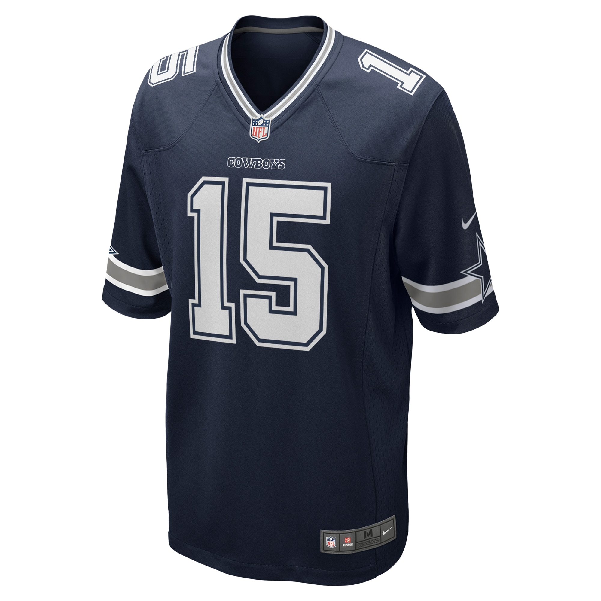 Dallas Cowboys Ezekiel Elliott Navy Team Game NFL Jersey Men's