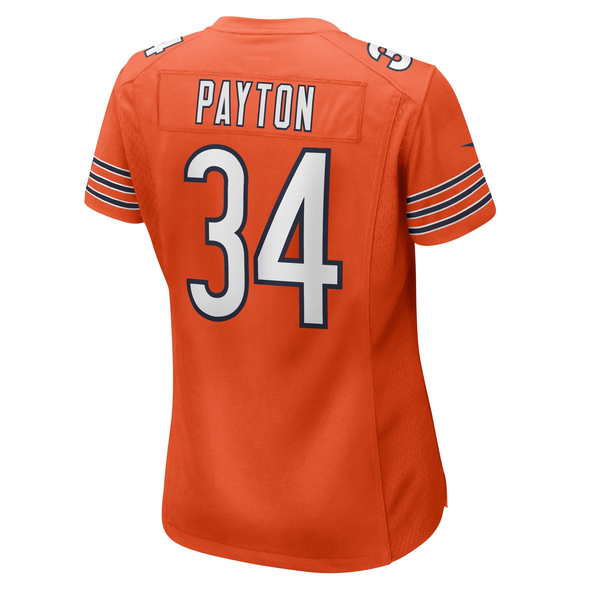 Chicago Bears Walter Payton Orange Retired Player NFL Jersey Women's