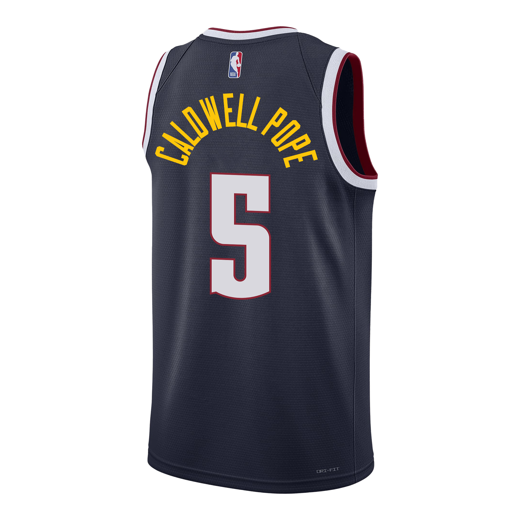 Kentavious Caldwell-Pope 5 Denver Nuggets Scoring Flair 2023 Champions Swingman Black NBA Jersey Men's