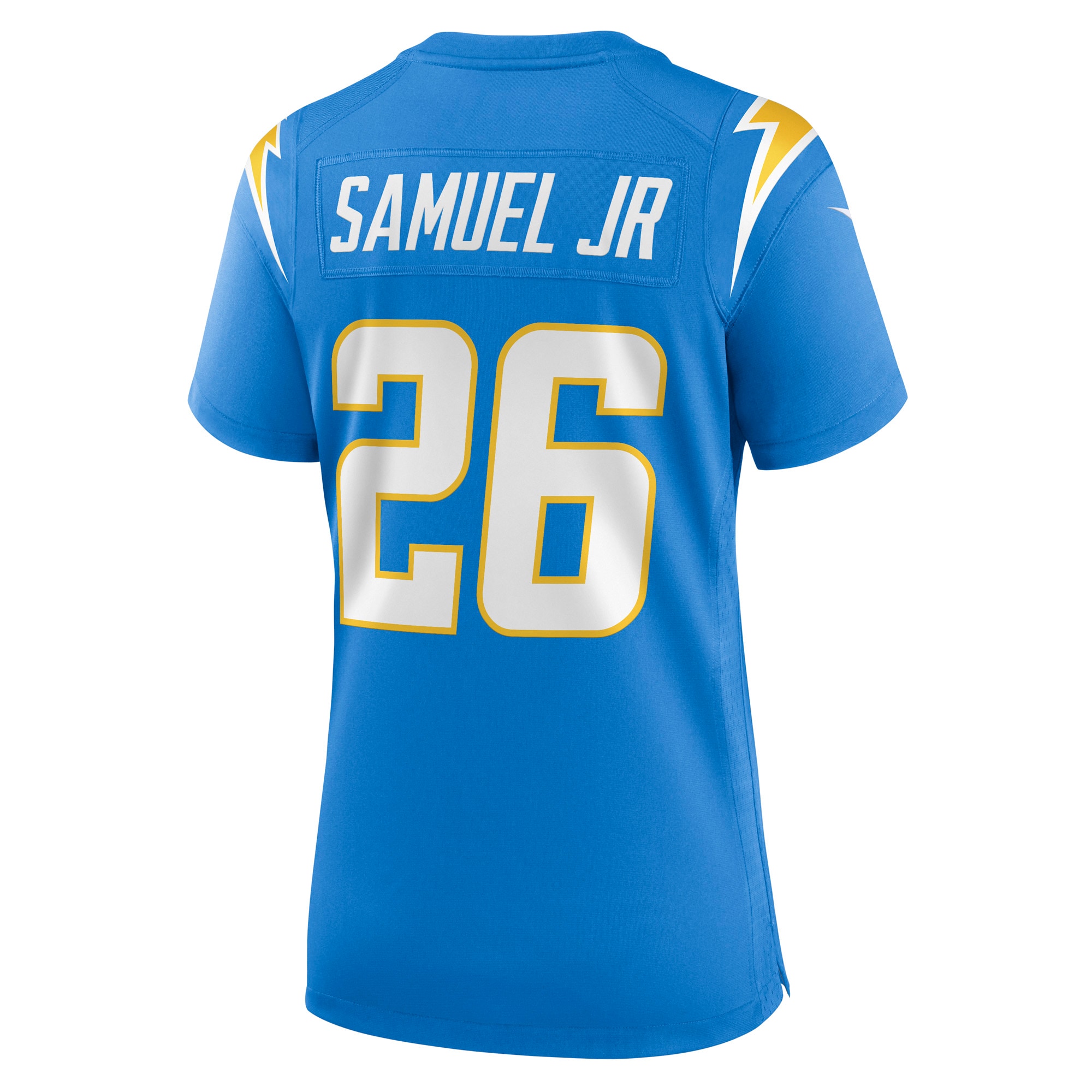 Los Angeles Chargers Asante Samuel Jr. Powder Blue Game Player NFL Jersey Women's
