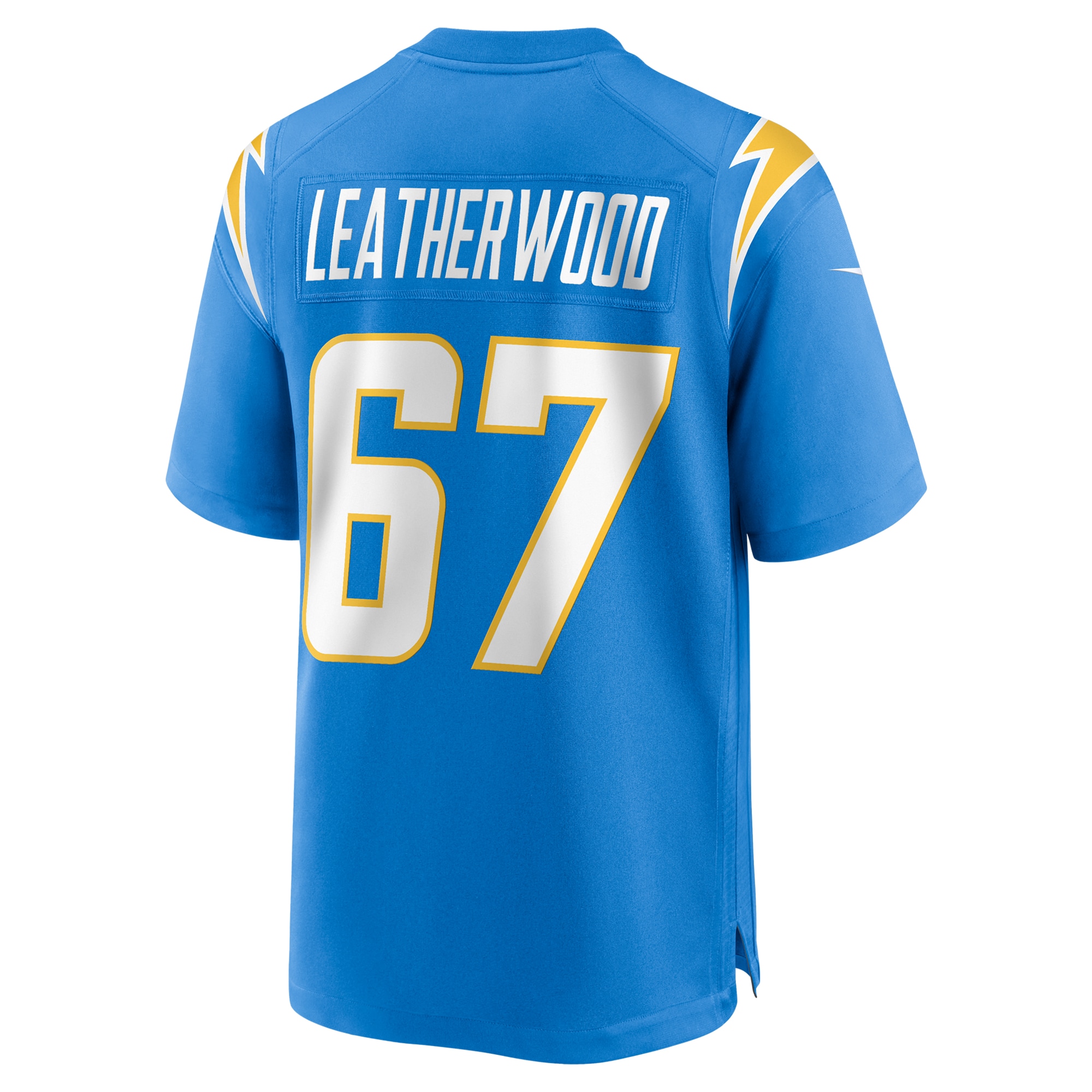 Los Angeles Chargers Alex Leatherwood Powder Blue Team Game NFL Jersey Men's