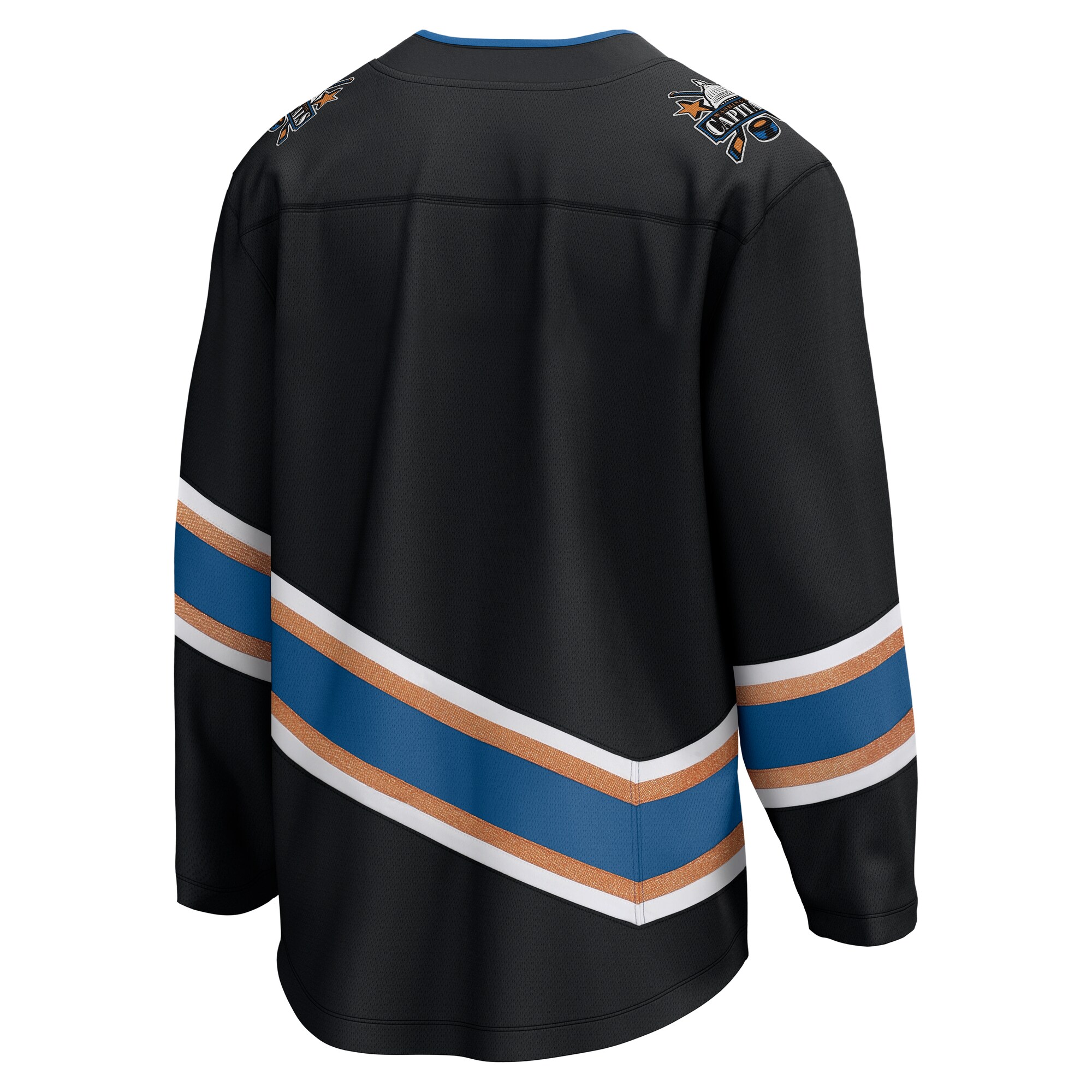 Washington Capitals Black Alternate 50th Anniversary Breakaway NHL Jersey Men's