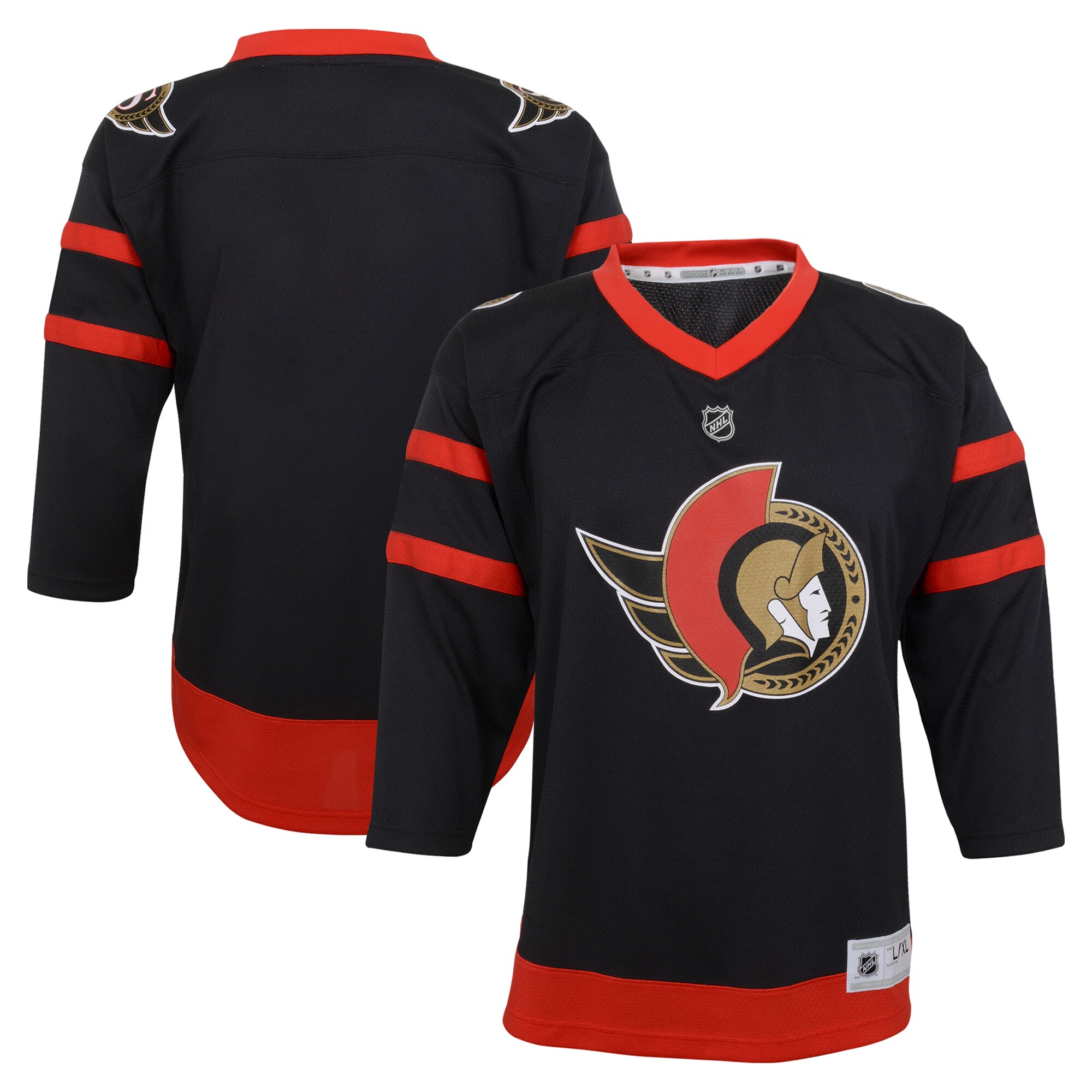 Infant Ottawa Senators Black NHL Jersey Men's