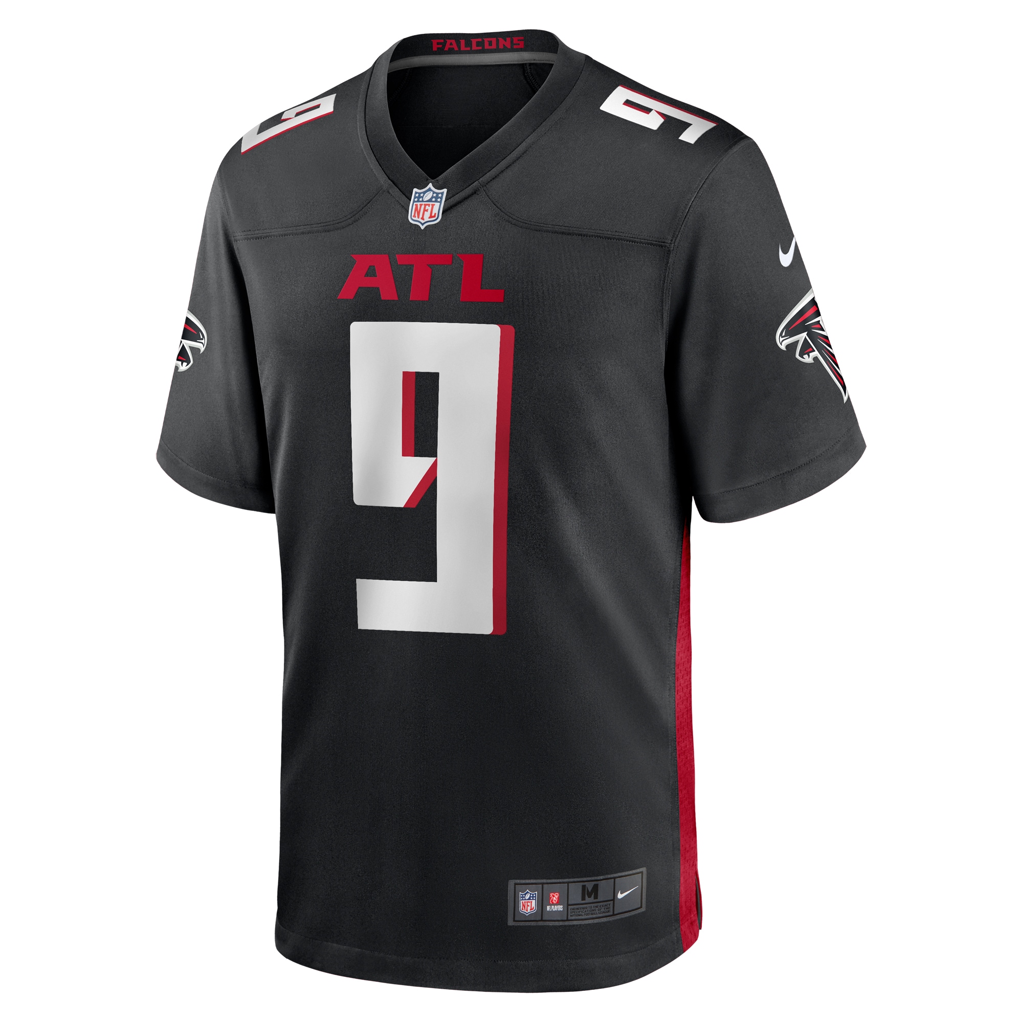 Atlanta Falcons Michael Penix Jr. Black Player Game NFL Jersey Men's