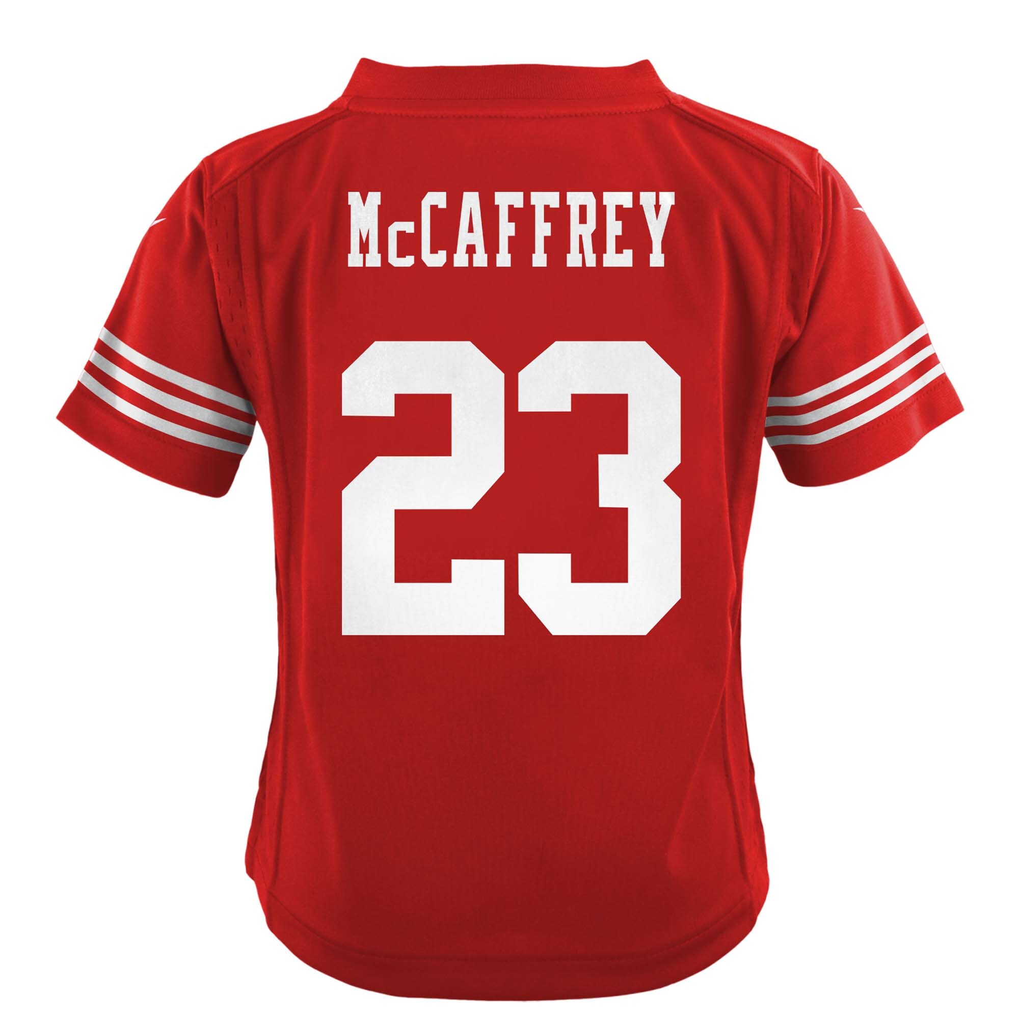 Infant San Francisco 49ers Christian McCaffrey Scarlet Team Player Game NFL Jersey Men's