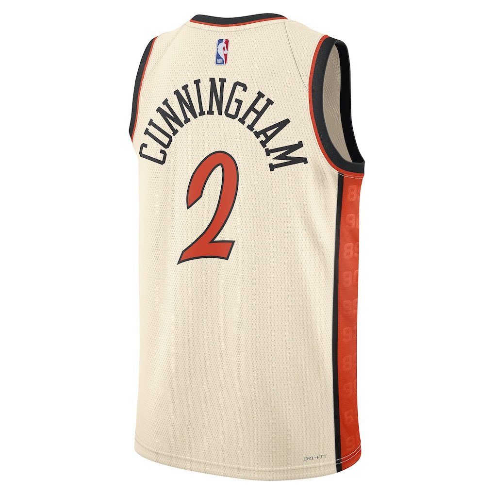 Cade Cunningham 2 Detroit Pistons Unisex 2024/25 Swingman Player City Edition Cream NBA Jersey Unisex