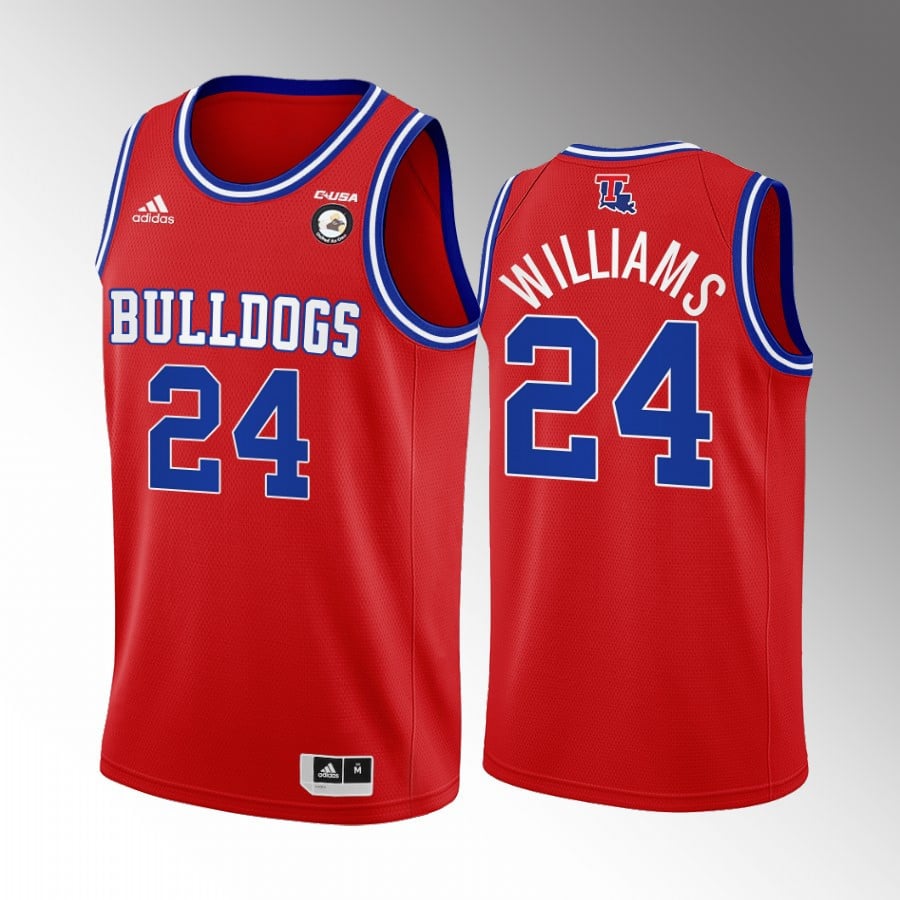 Cobe Williams 24 Louisiana Tech Bulldogs Red College Alternate NCAA Jersey Men's