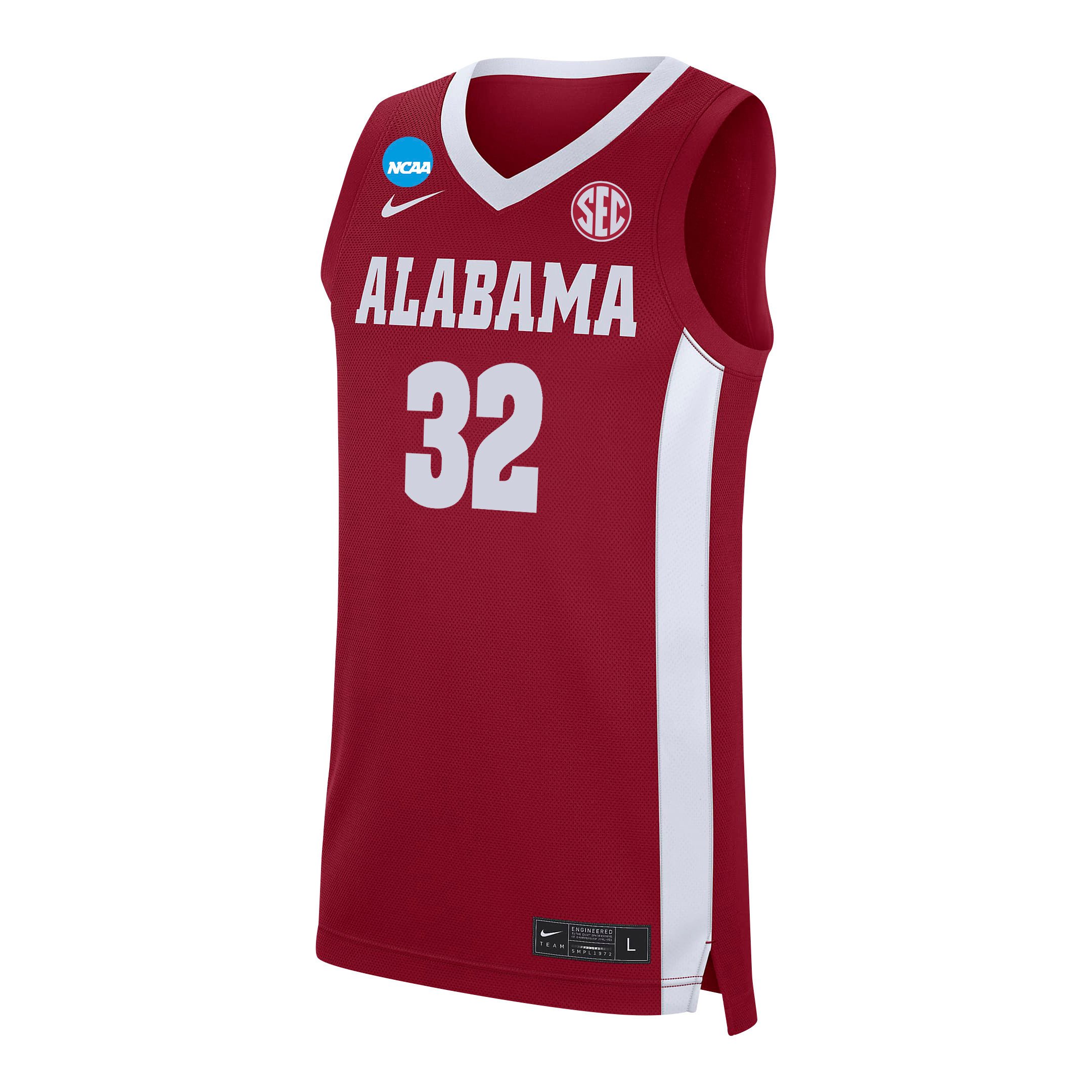 Kai Spears 32 Alabama Crimson Tide 2024 Red Unisex NCAA Jersey Unisex