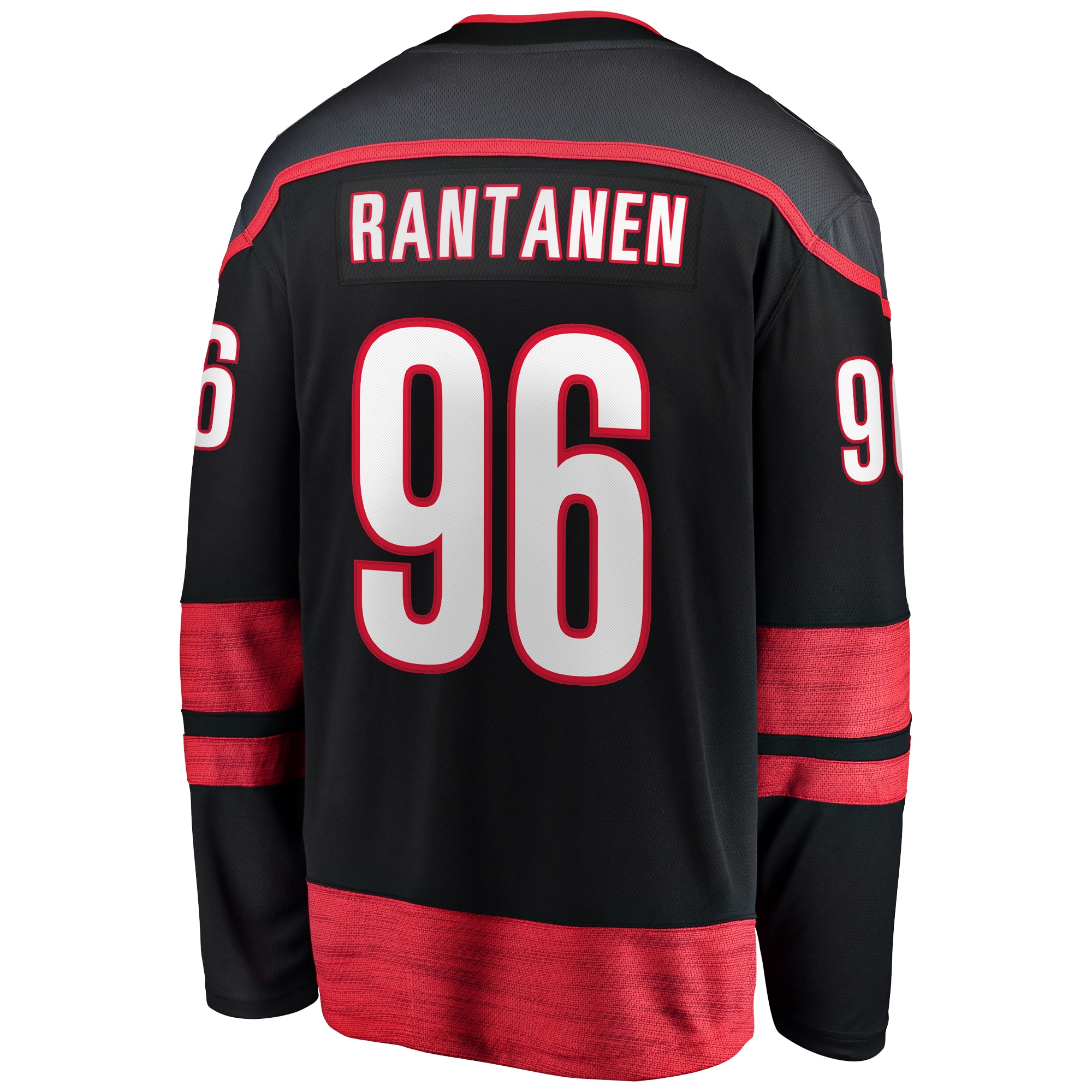 Carolina Hurricanes Mikko Rantanen Black Home Breakaway NHL Jersey Men's