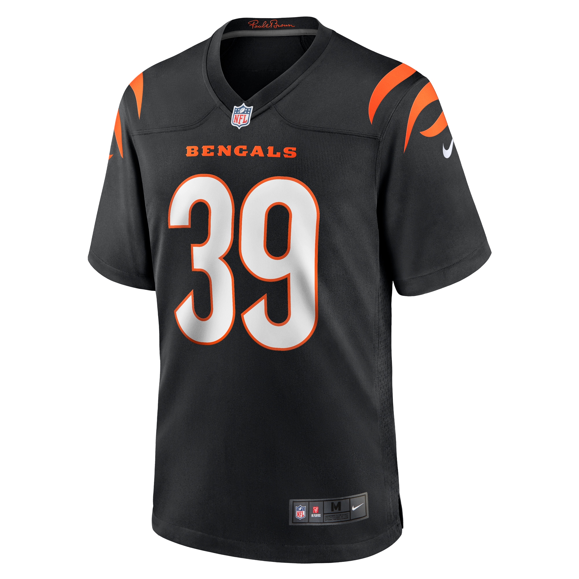 Cincinnati Bengals Lance Robinson Black Game NFL Jersey Men's
