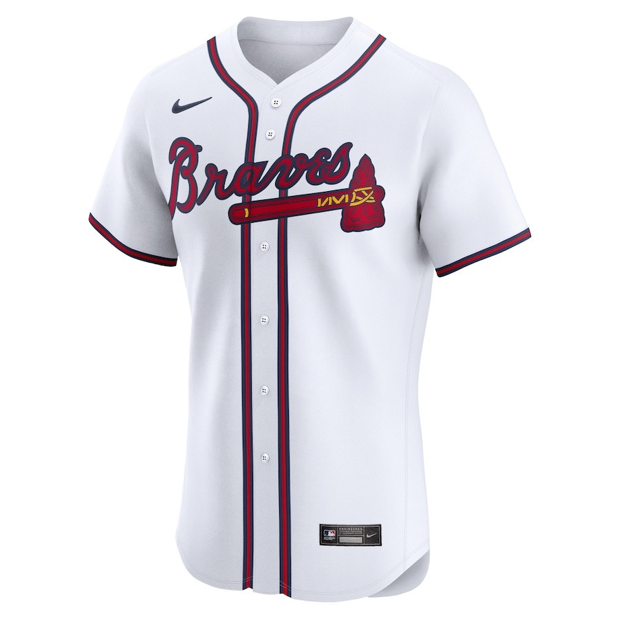 Reynaldo Lopez 40 Atlanta Braves Home Elite Player White MLB Jersey Men's