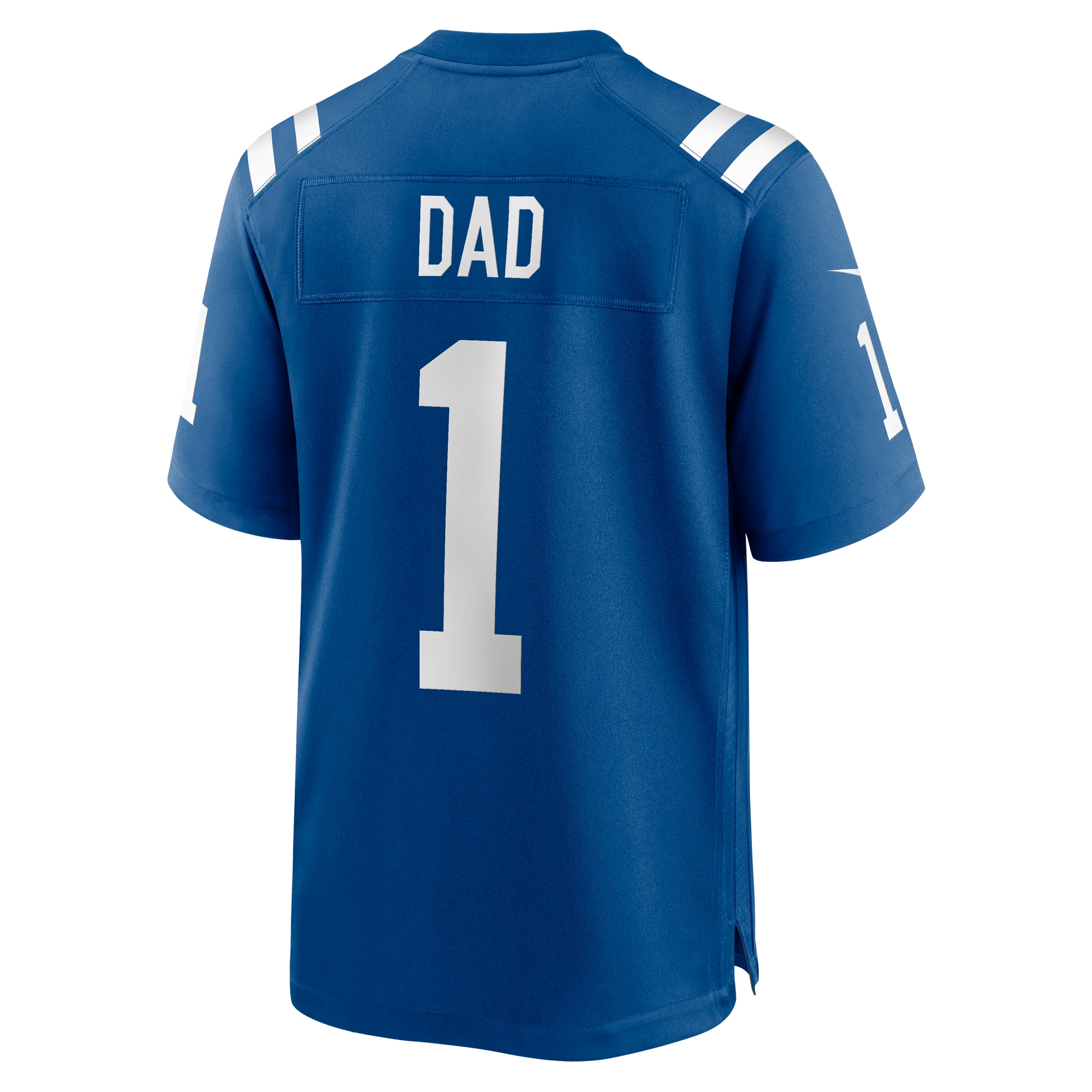 Indianapolis Colts Number 1 Dad Royal Game NFL Jersey Men's