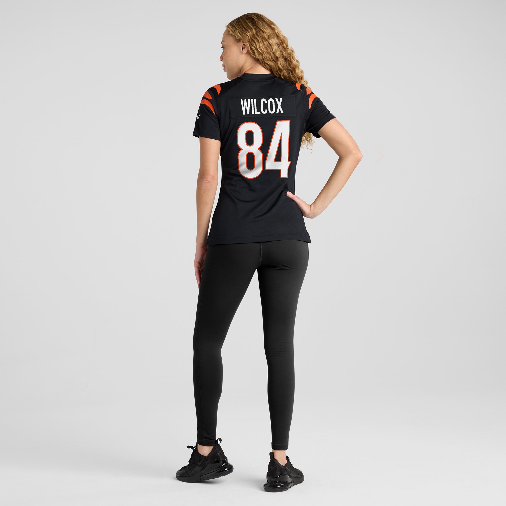 Cincinnati Bengals Mitchell Wilcox Black Player Game NFL Jersey Women's