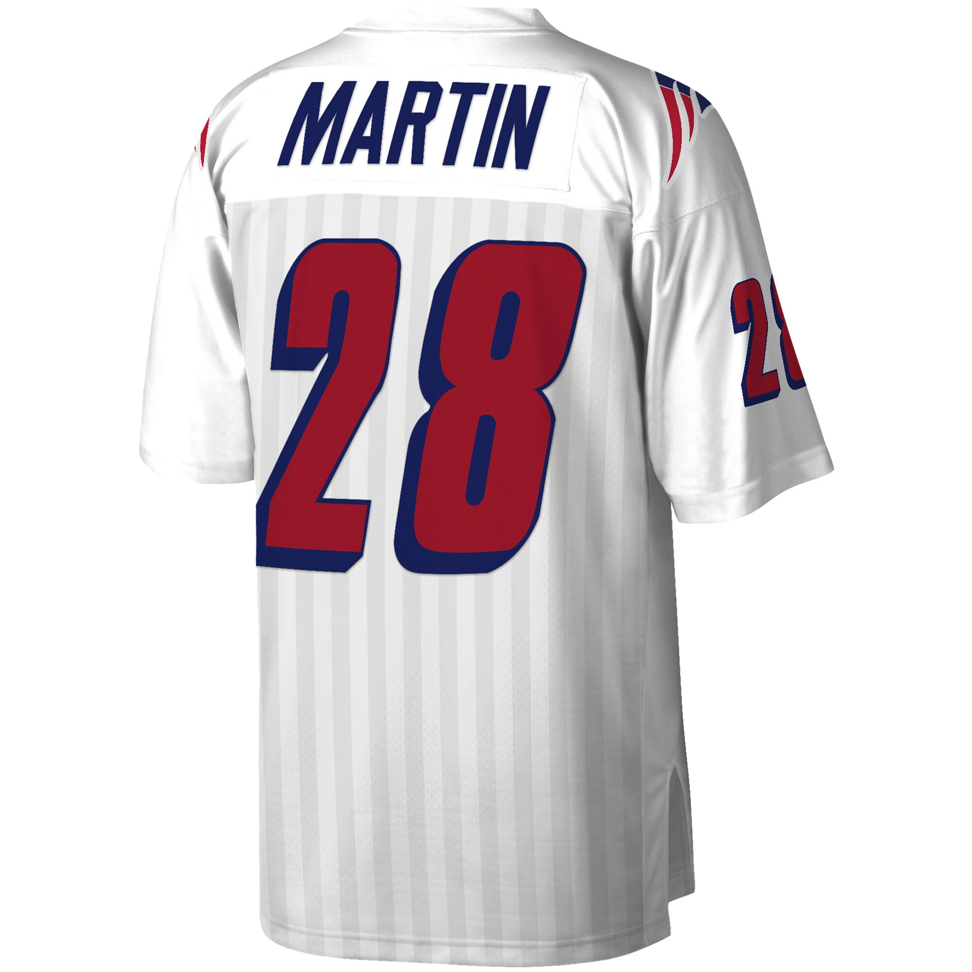 New England Patriots Curtis Martin Mitchell Ness White Legacy NFL Jersey Men's