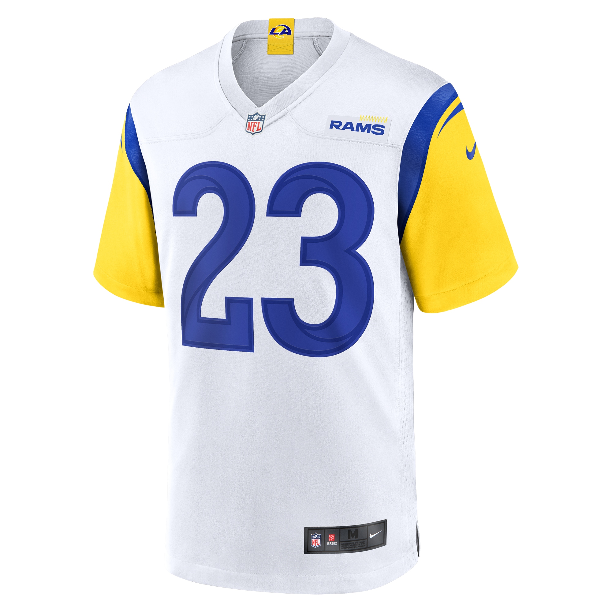 Los Angeles Rams Kyren Williams White Game NFL Jersey Men's