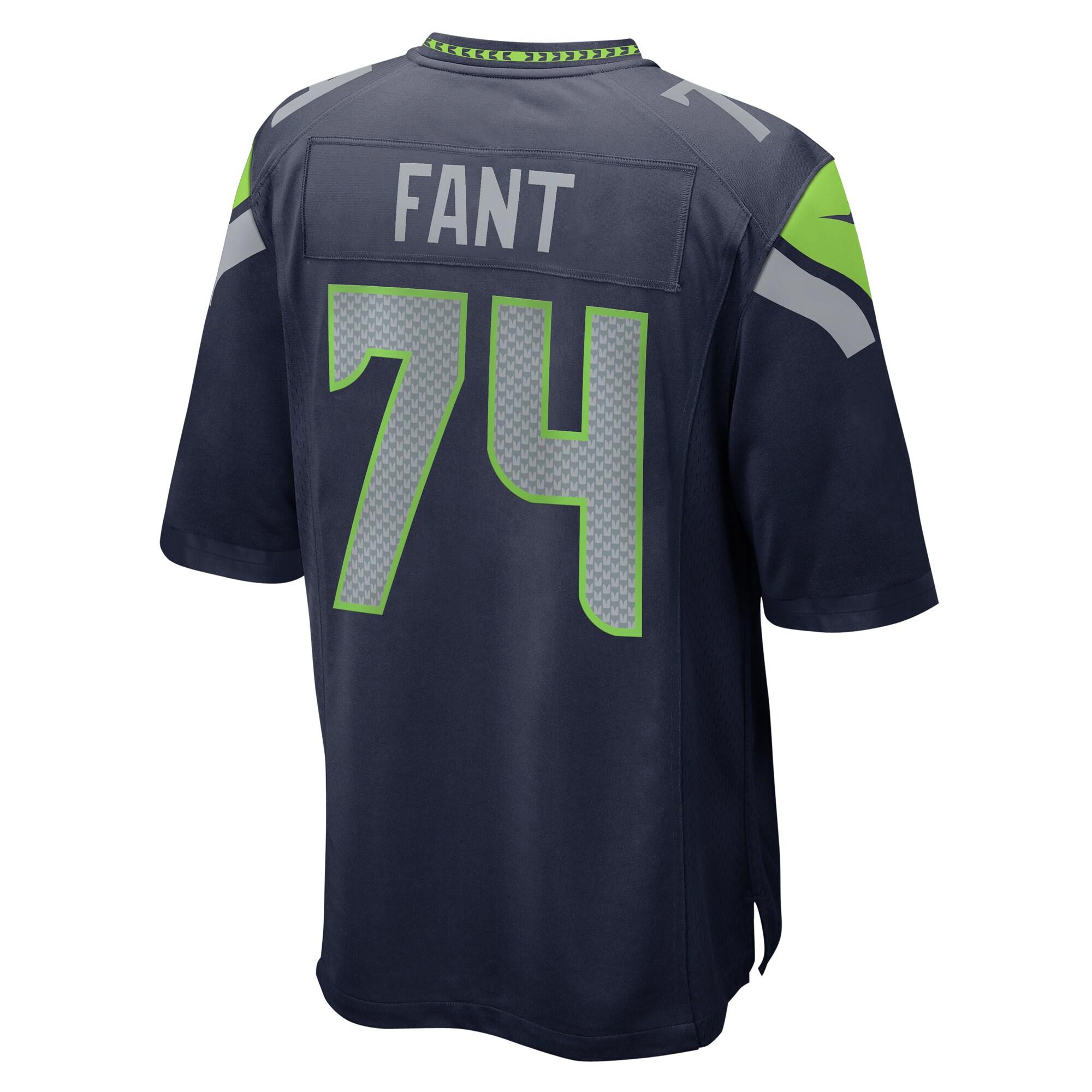 Seattle Seahawks George Fant College Navy Game NFL Jersey Men's