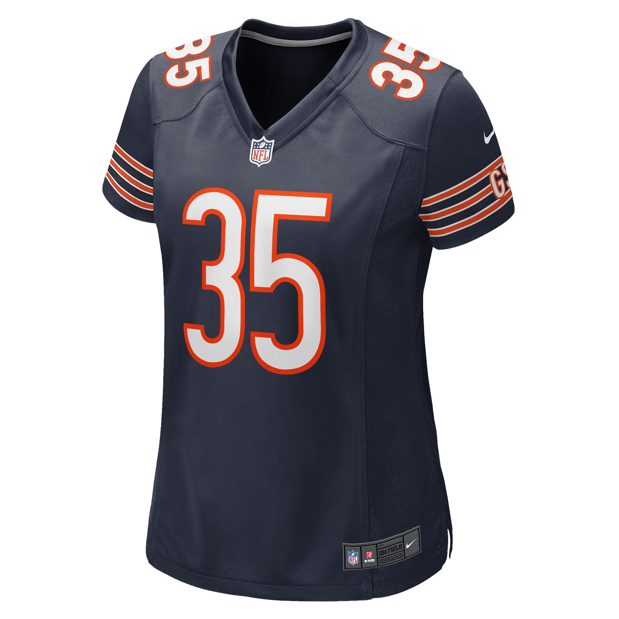 Chicago Bears Khari Blasingame Navy Game Player NFL Jersey Women's