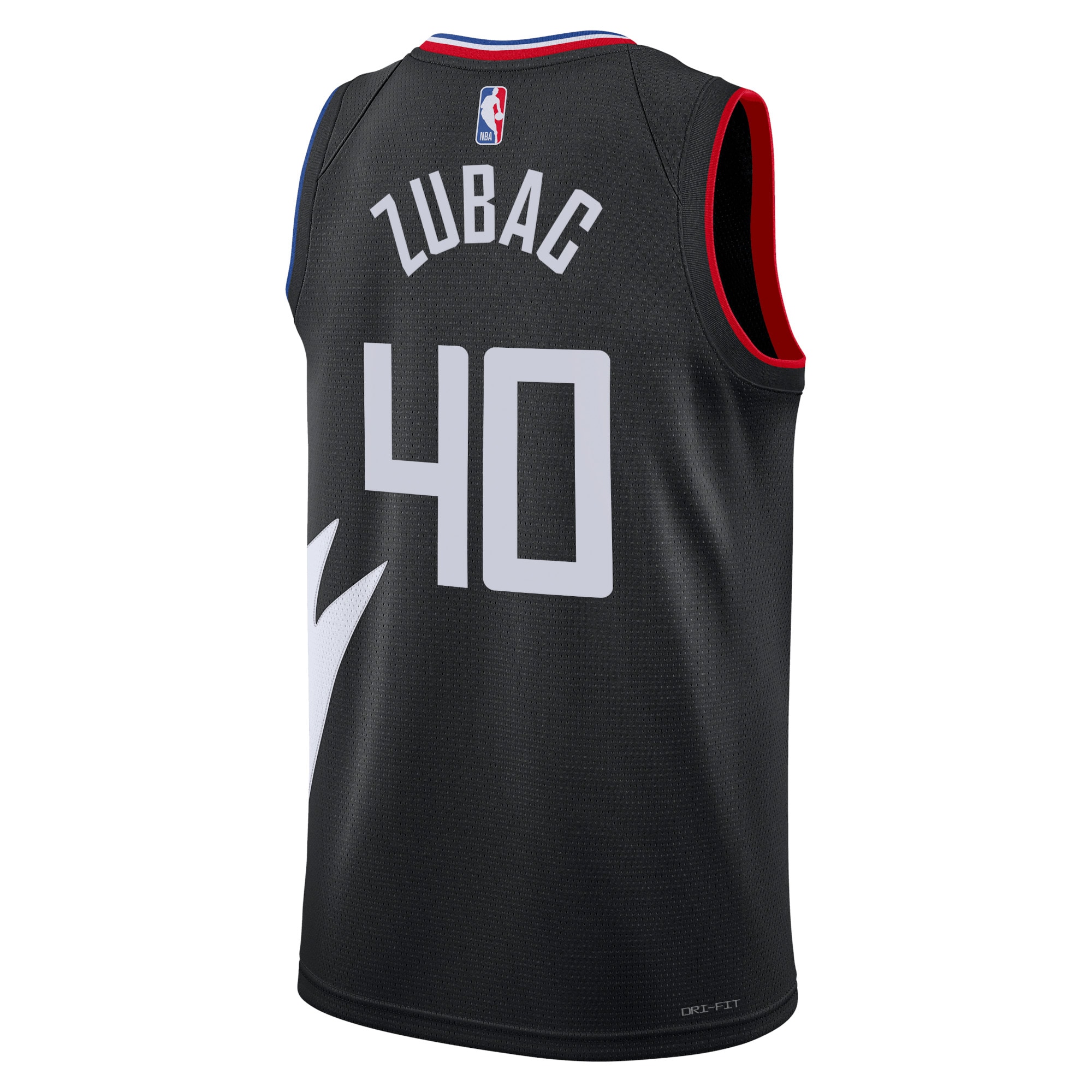 Los Angeles Clippers Jordan Statement Edition Swingman Black Ivica Zuba Unisex NBA Jersey Unisex