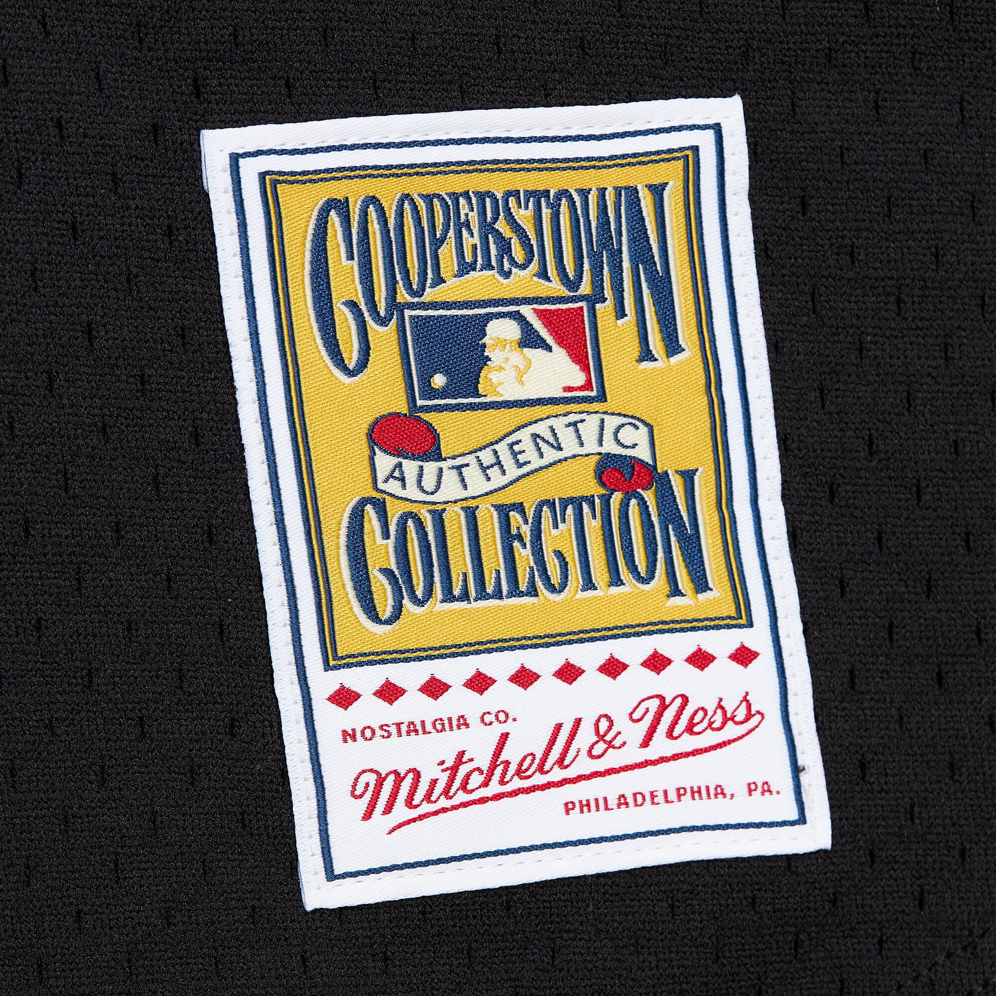 Arizona Diamondbacks Randy Johnson Mitchell Ness Black Cooperstown Collection Mesh Batting Practice Button-Up MLB Jersey Men's